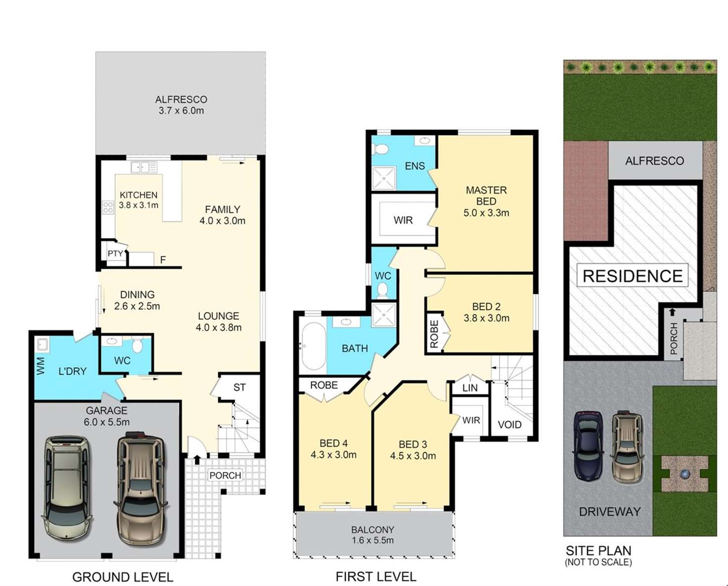 Floorplan of Homely house listing, 40 Hutchinson Avenue, Kellyville NSW 2155