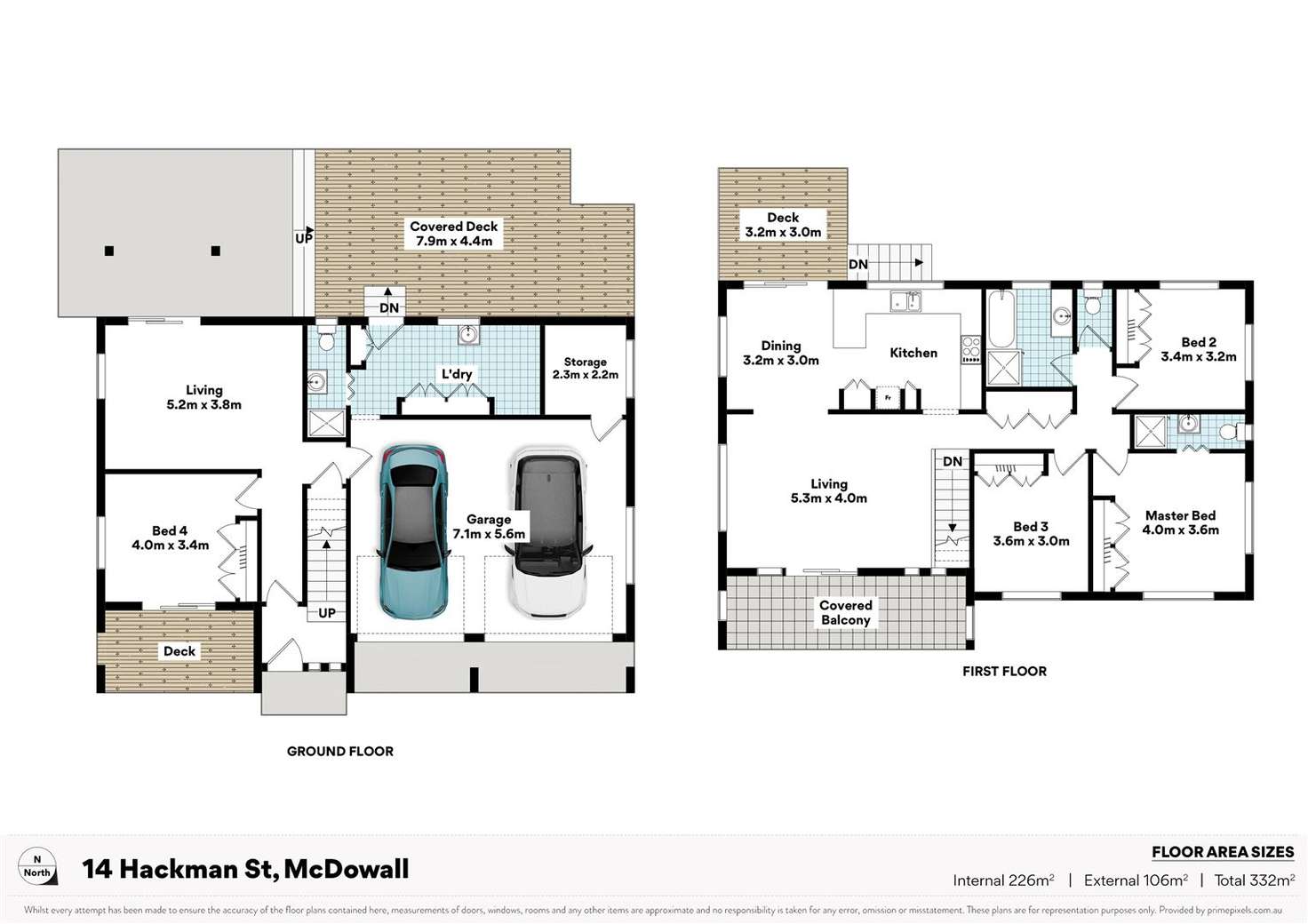 Floorplan of Homely house listing, 14 Hackman Street, Mcdowall QLD 4053