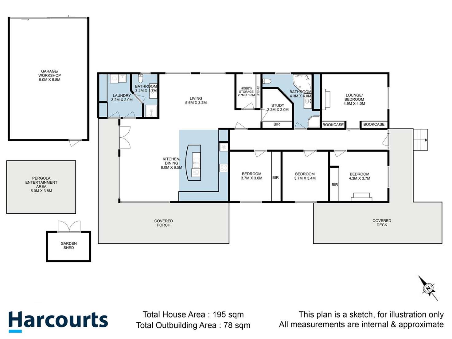 Floorplan of Homely house listing, 3428 Huon Highway, Franklin TAS 7113