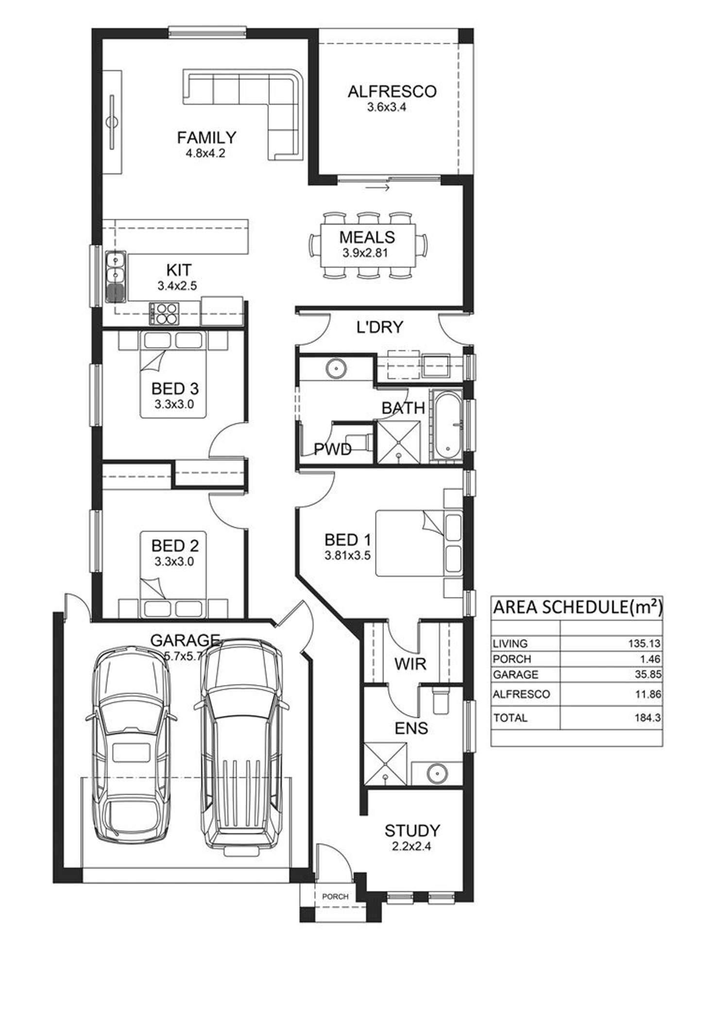 Floorplan of Homely residentialLand listing, 10 & 10A Sherwood Avenue, Valley View SA 5093
