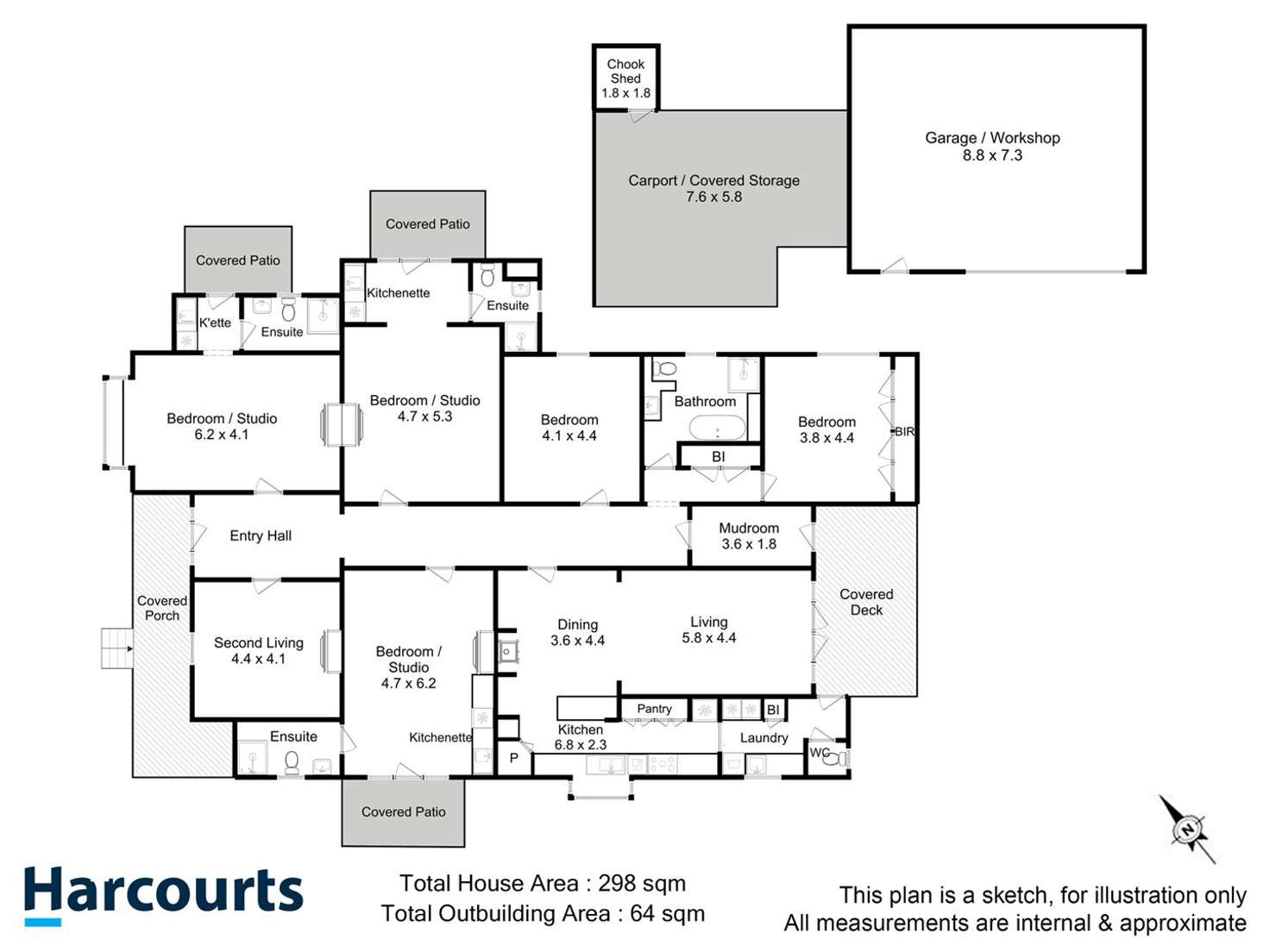 Floorplan of Homely house listing, 184 Main Street, Huonville TAS 7109