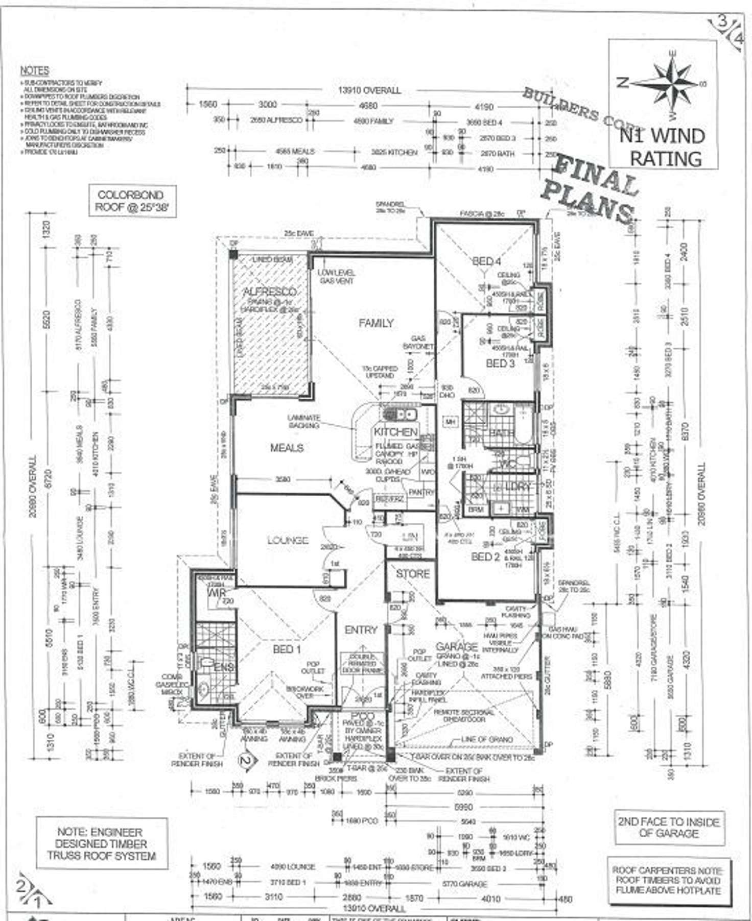 Floorplan of Homely house listing, 18 Luderick Grove, Warnbro WA 6169