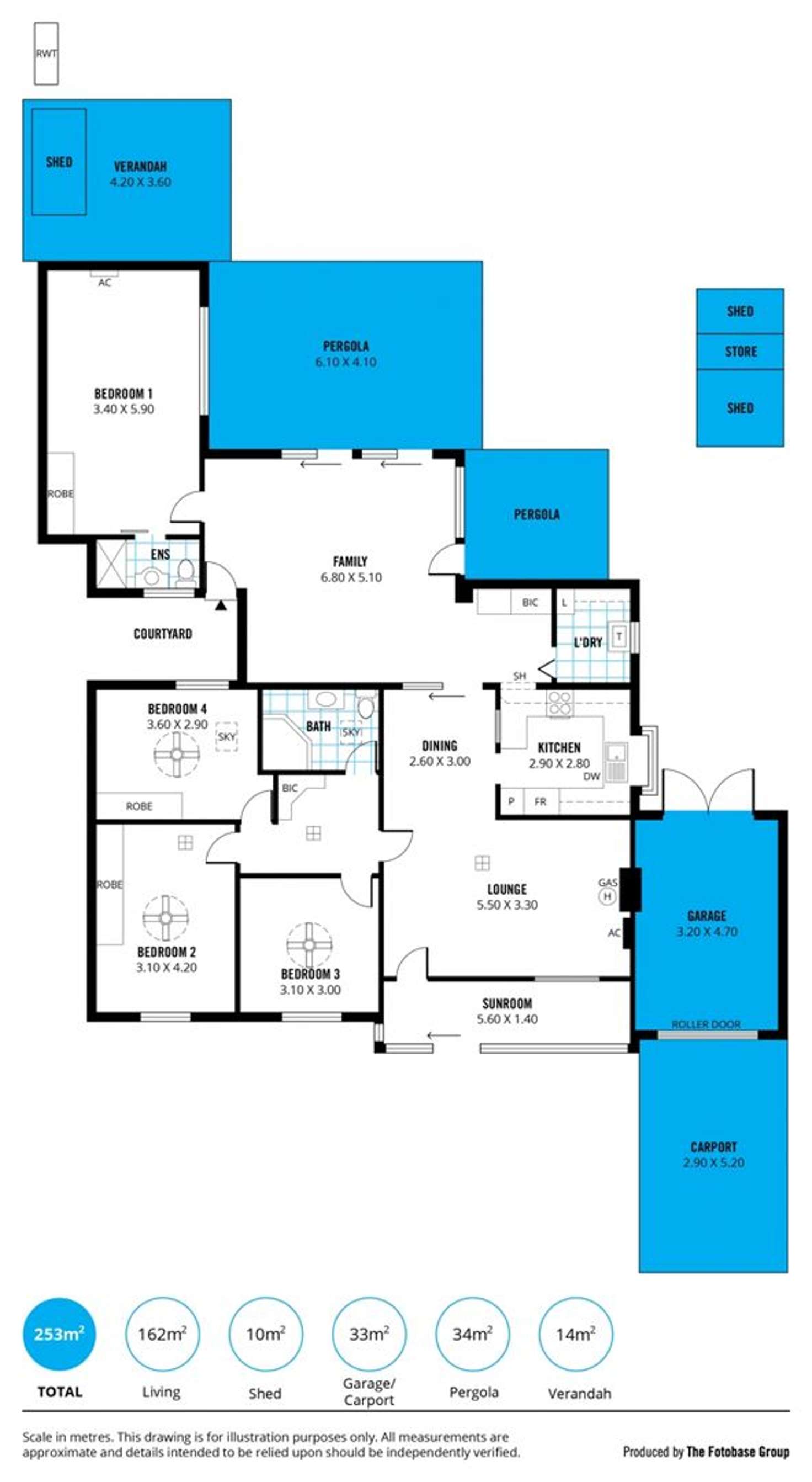 Floorplan of Homely house listing, 26 Gladys Street, Clarence Gardens SA 5039