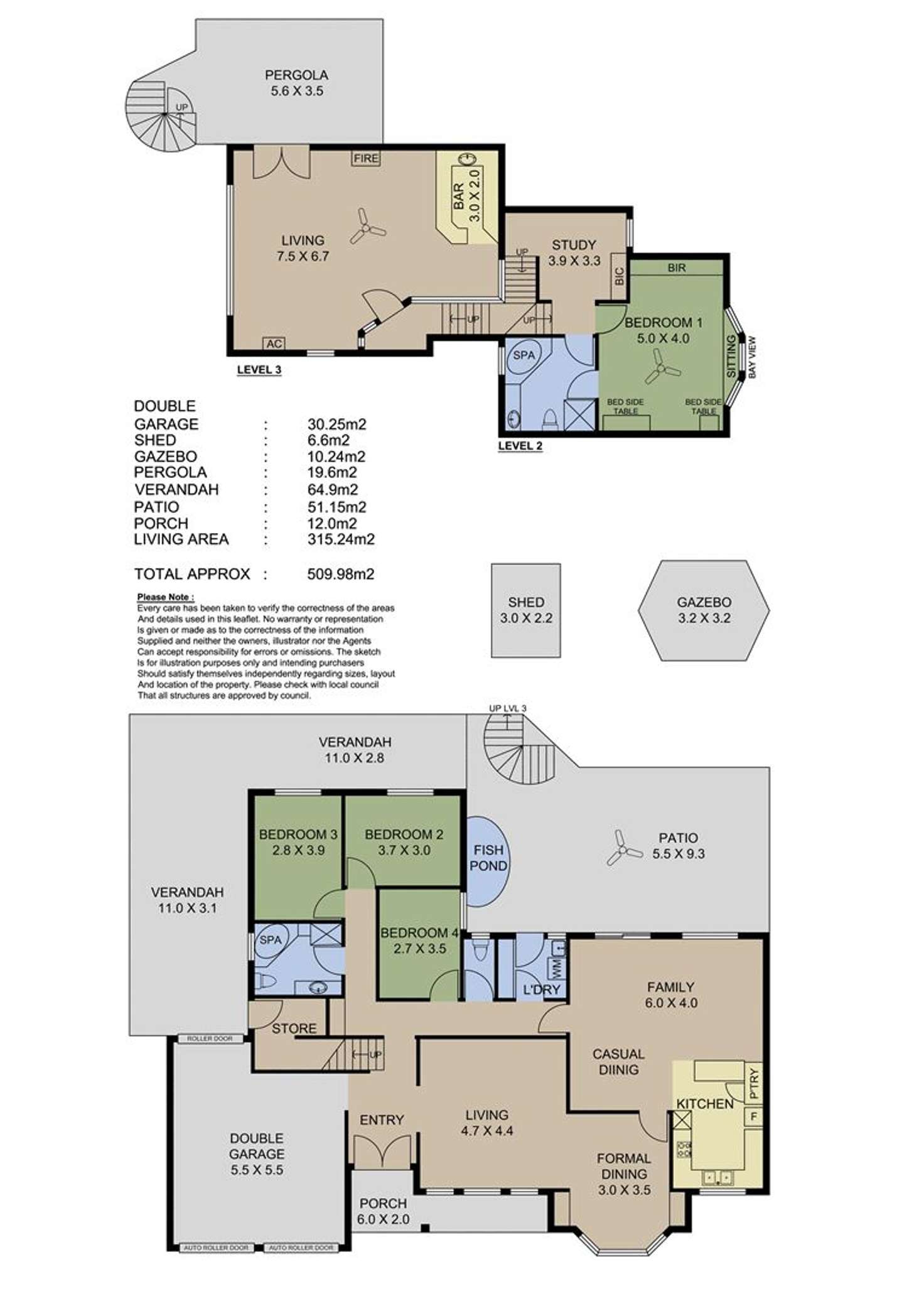 Floorplan of Homely house listing, 3 Hayes Court, West Lakes SA 5021