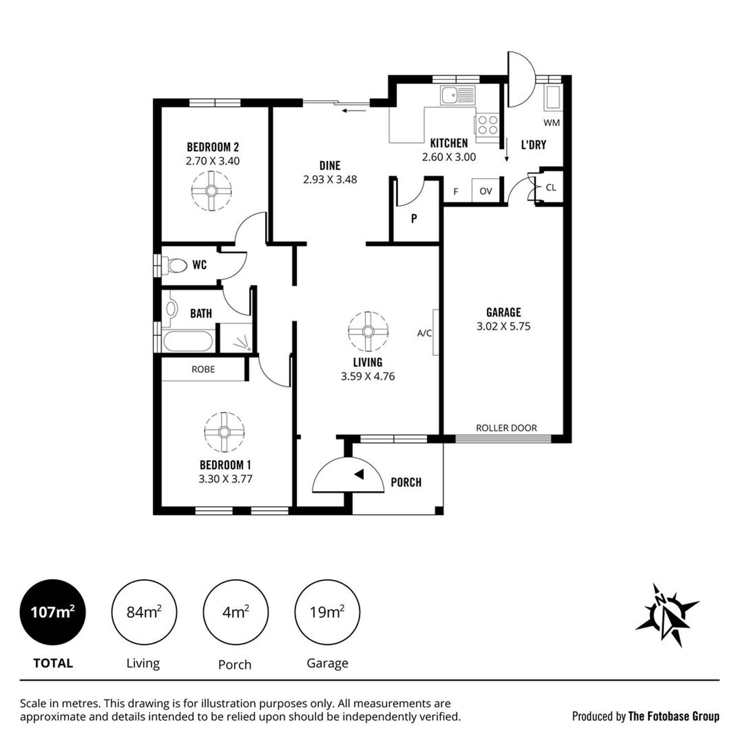 Floorplan of Homely unit listing, 3/23 Seventh Avenue, Cheltenham SA 5014