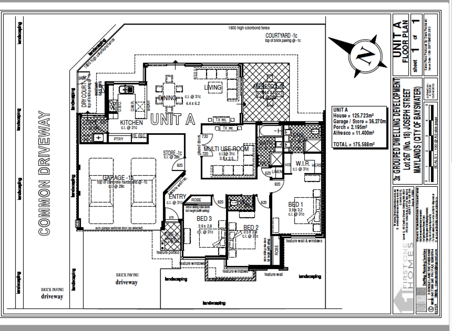 Floorplan of Homely house listing, 1/18 Joseph Street, Maylands WA 6051