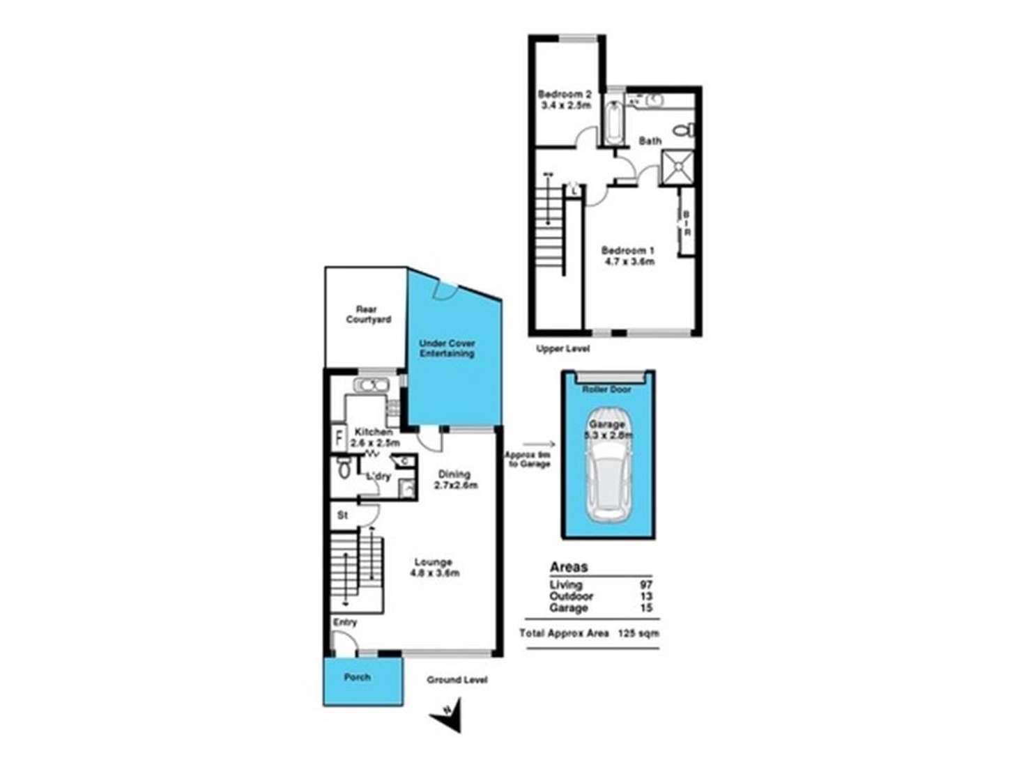Floorplan of Homely unit listing, 11/26-30 Richards Drive, Morphett Vale SA 5162