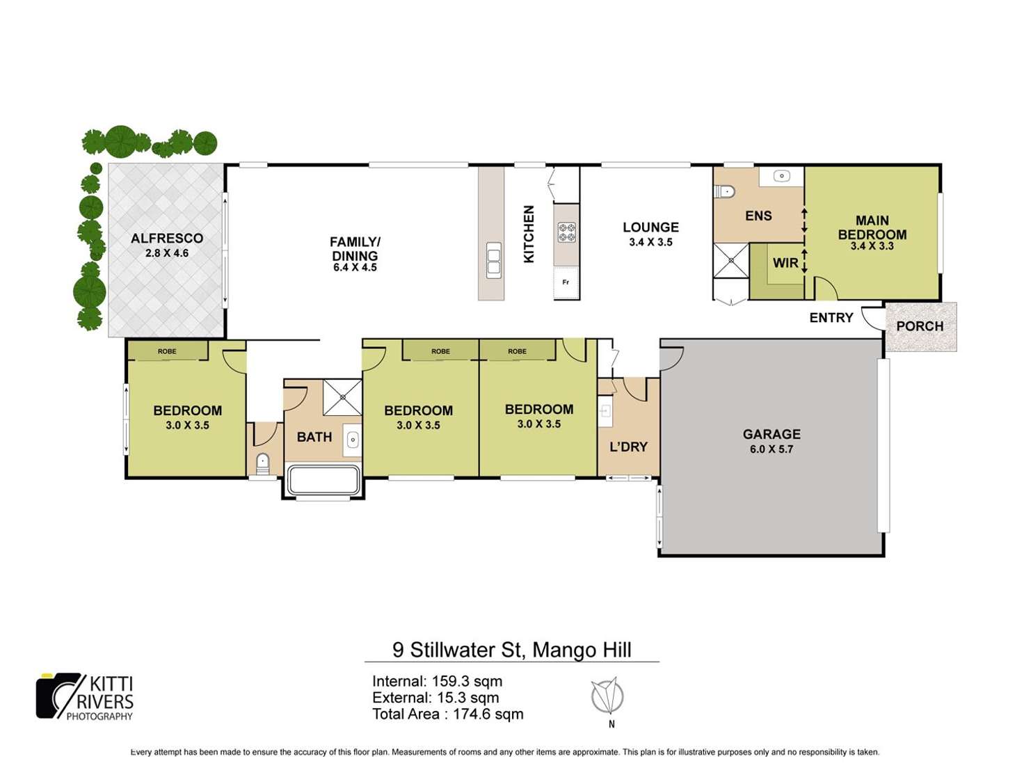Floorplan of Homely house listing, 9 Stillwater Street, Mango Hill QLD 4509