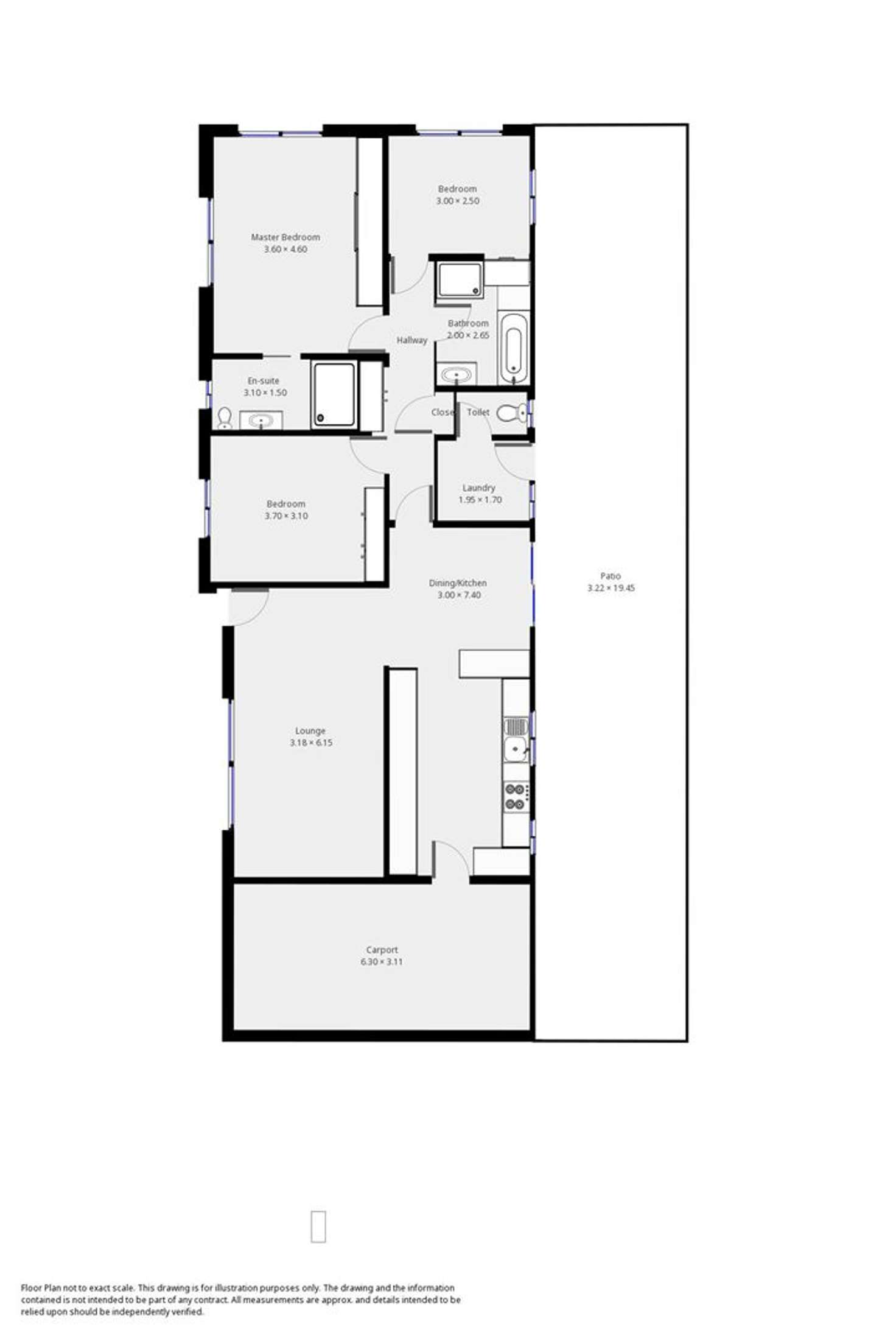 Floorplan of Homely house listing, 18 East Terrace, Orroroo SA 5431