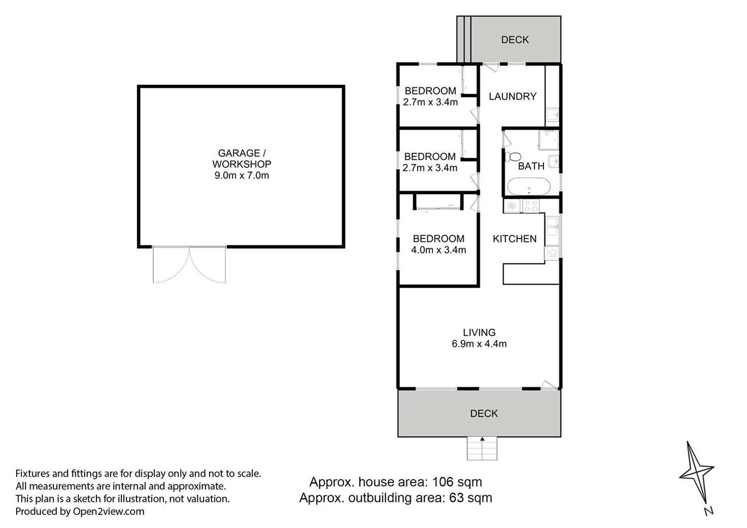 Floorplan of Homely house listing, 5 School Road, Geeveston TAS 7116