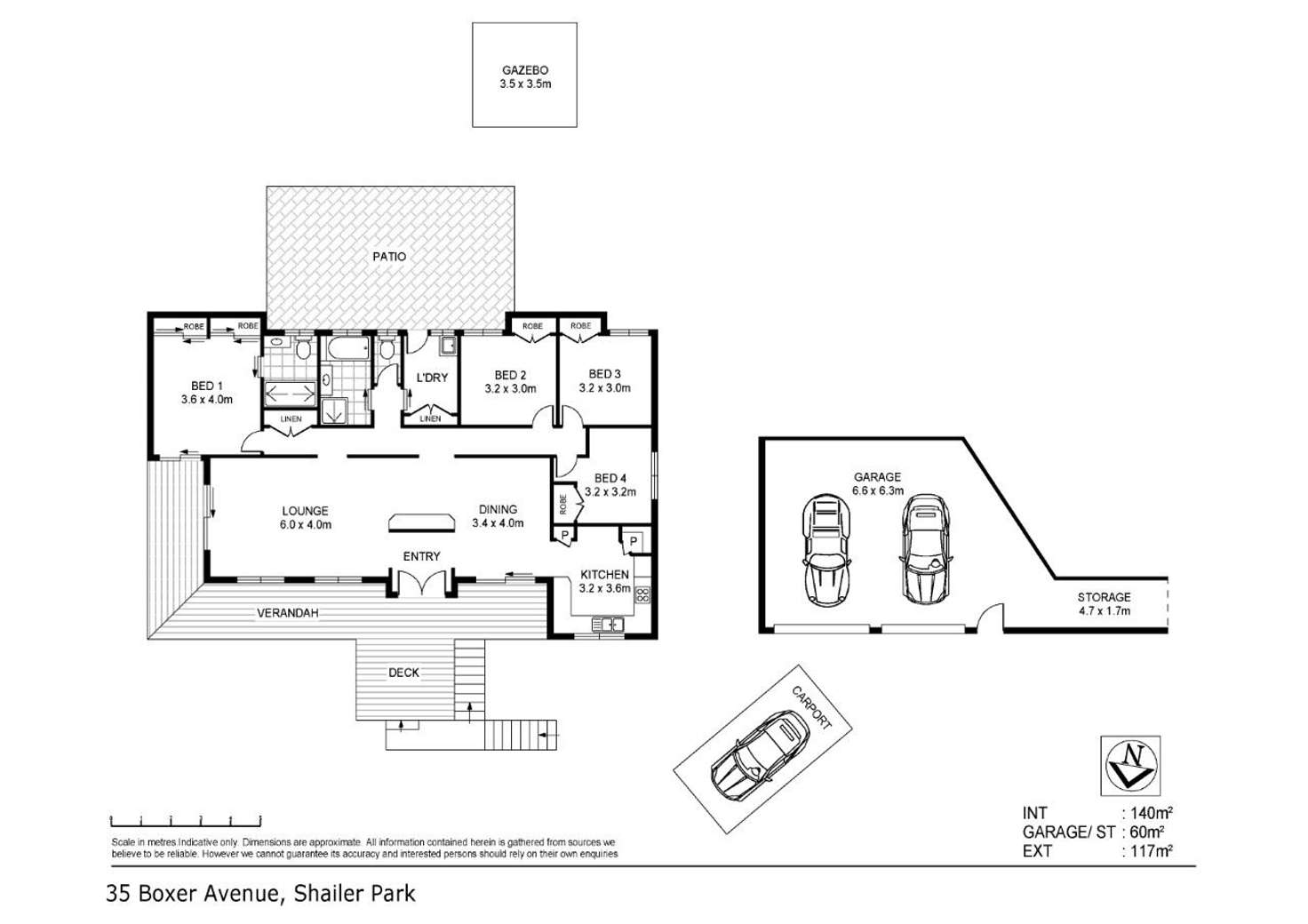 Floorplan of Homely house listing, 35 Boxer Avenue, Shailer Park QLD 4128