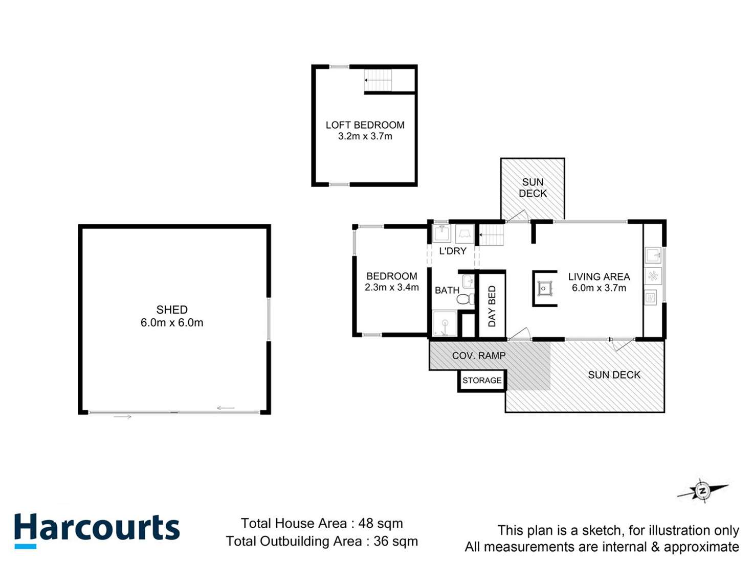 Floorplan of Homely house listing, 6 Cemetery Road, Dover TAS 7117