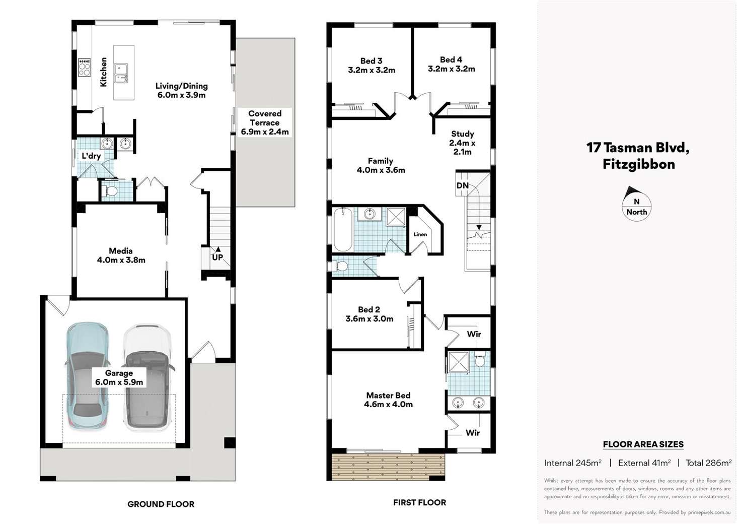 Floorplan of Homely house listing, 17 Tasman Blvd, Fitzgibbon QLD 4018