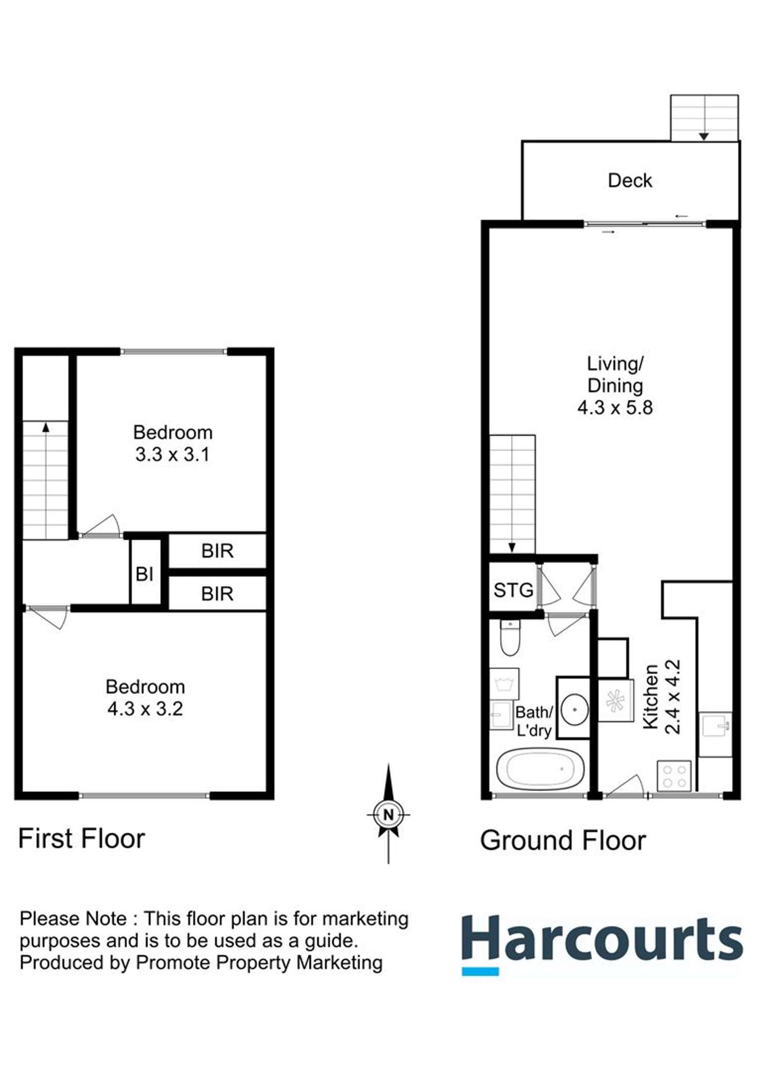 Floorplan of Homely unit listing, 16/60 Central Avenue, Moonah TAS 7009