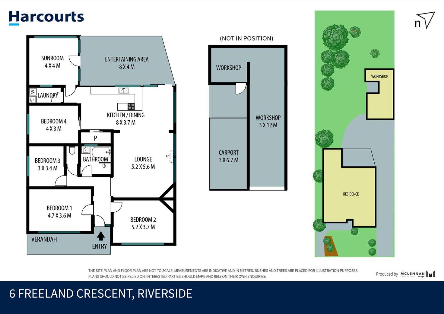 Floorplan of Homely house listing, 6 Freeland Crescent, Riverside TAS 7250
