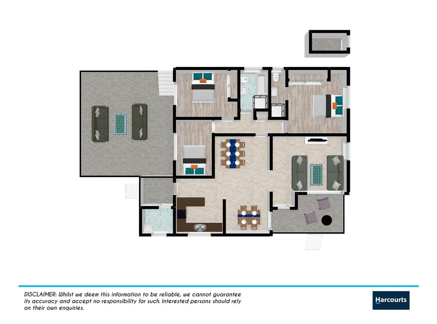 Floorplan of Homely house listing, 1 Narcissus Avenue, Quakers Hill NSW 2763