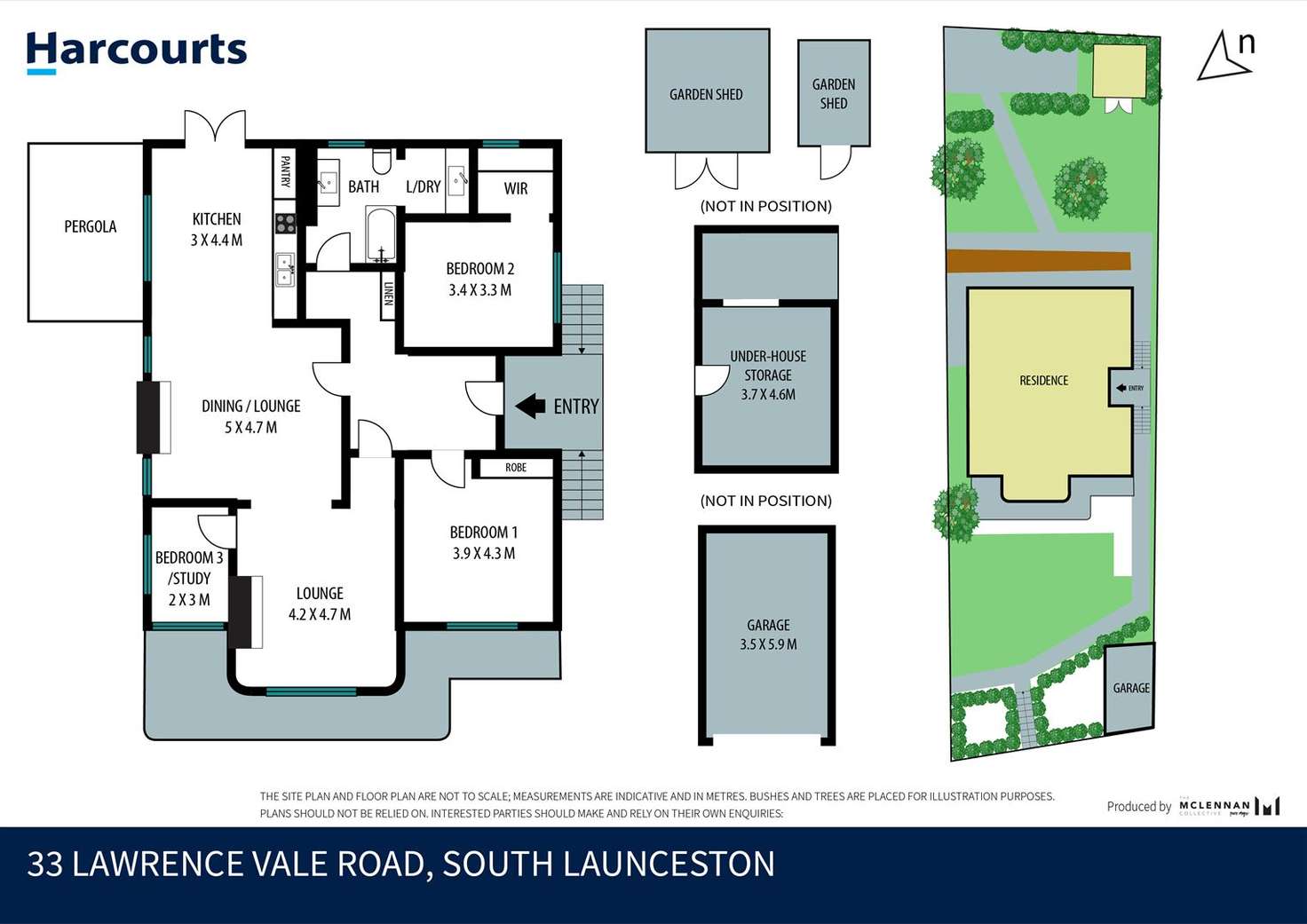 Floorplan of Homely house listing, 33 Lawrence Vale Road, South Launceston TAS 7249