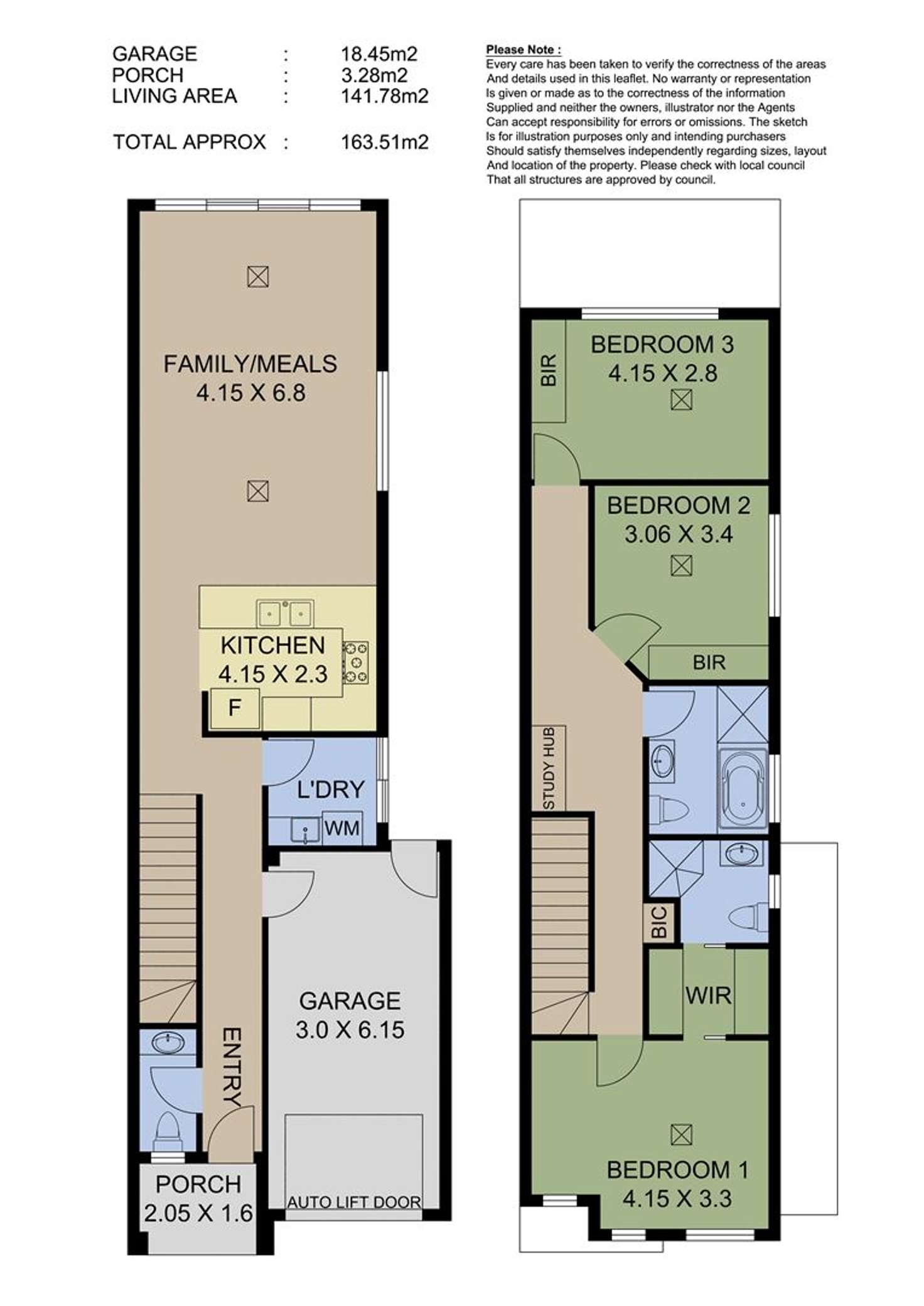 Floorplan of Homely townhouse listing, 6/60 Montacute Road, Hectorville SA 5073