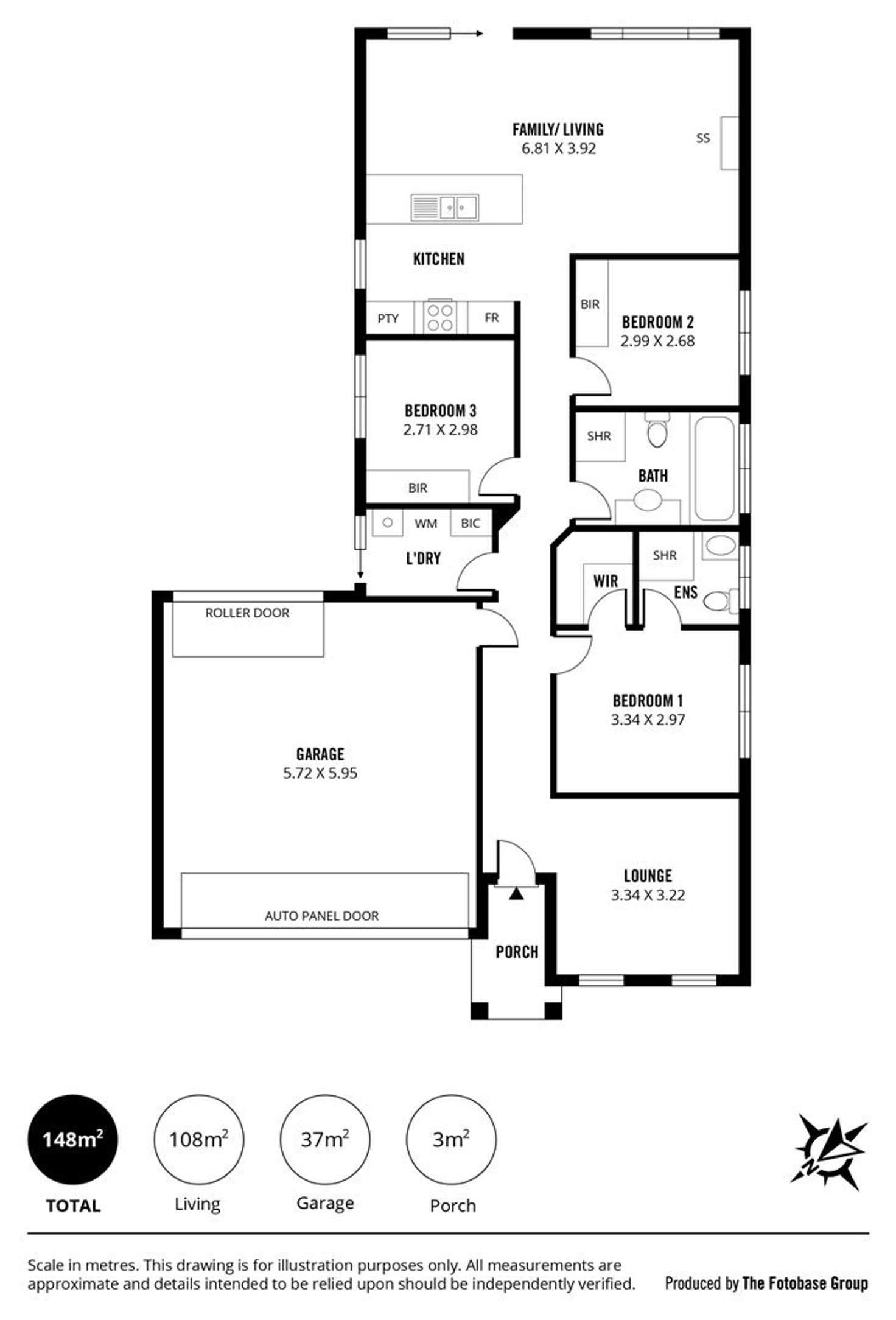 Floorplan of Homely house listing, 67 Centenary Circuit, Andrews Farm SA 5114