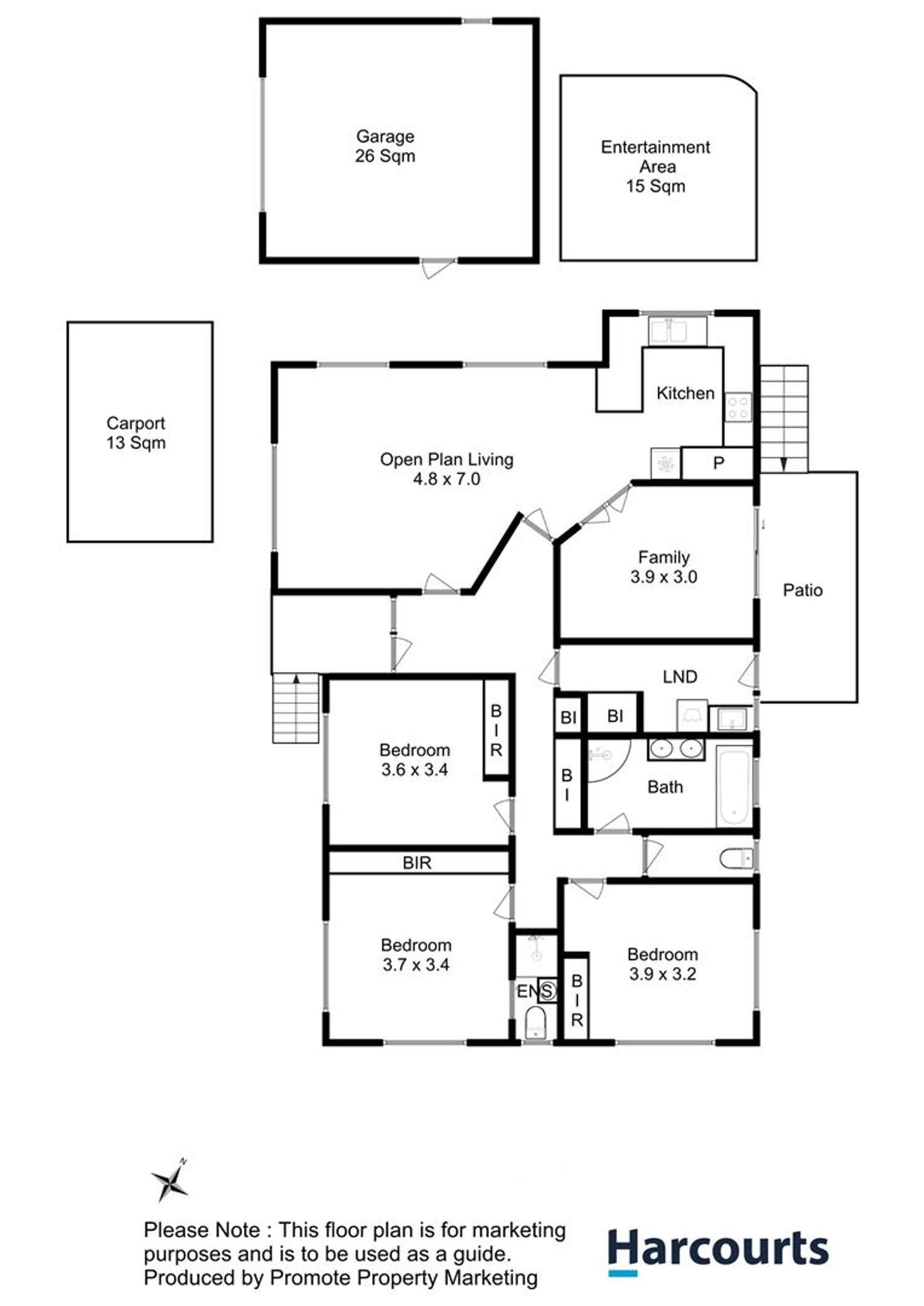 Floorplan of Homely house listing, 10 Evergreen Terrace, Geilston Bay TAS 7015