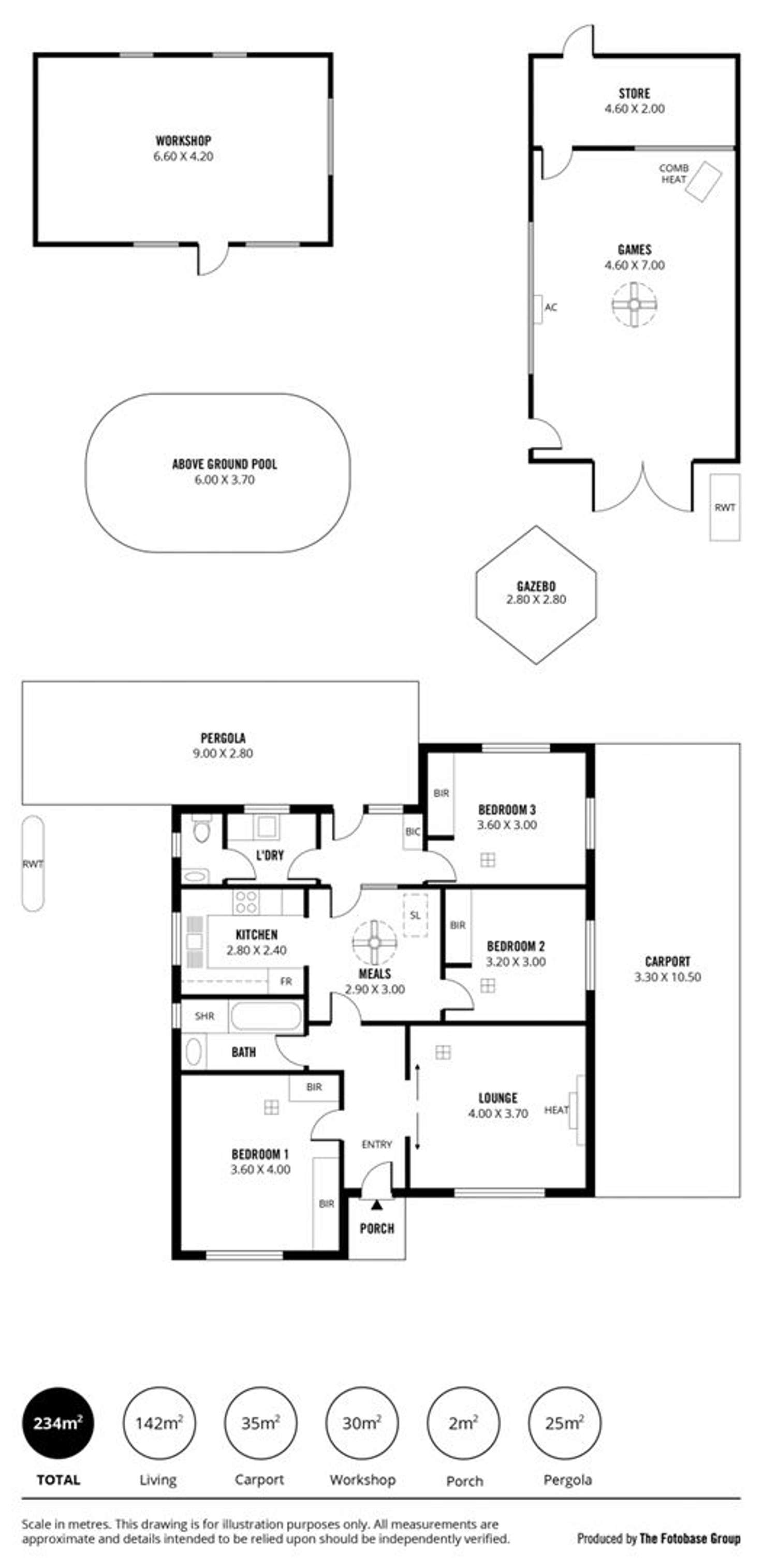 Floorplan of Homely house listing, 8 Chinnery Avenue, Magill SA 5072