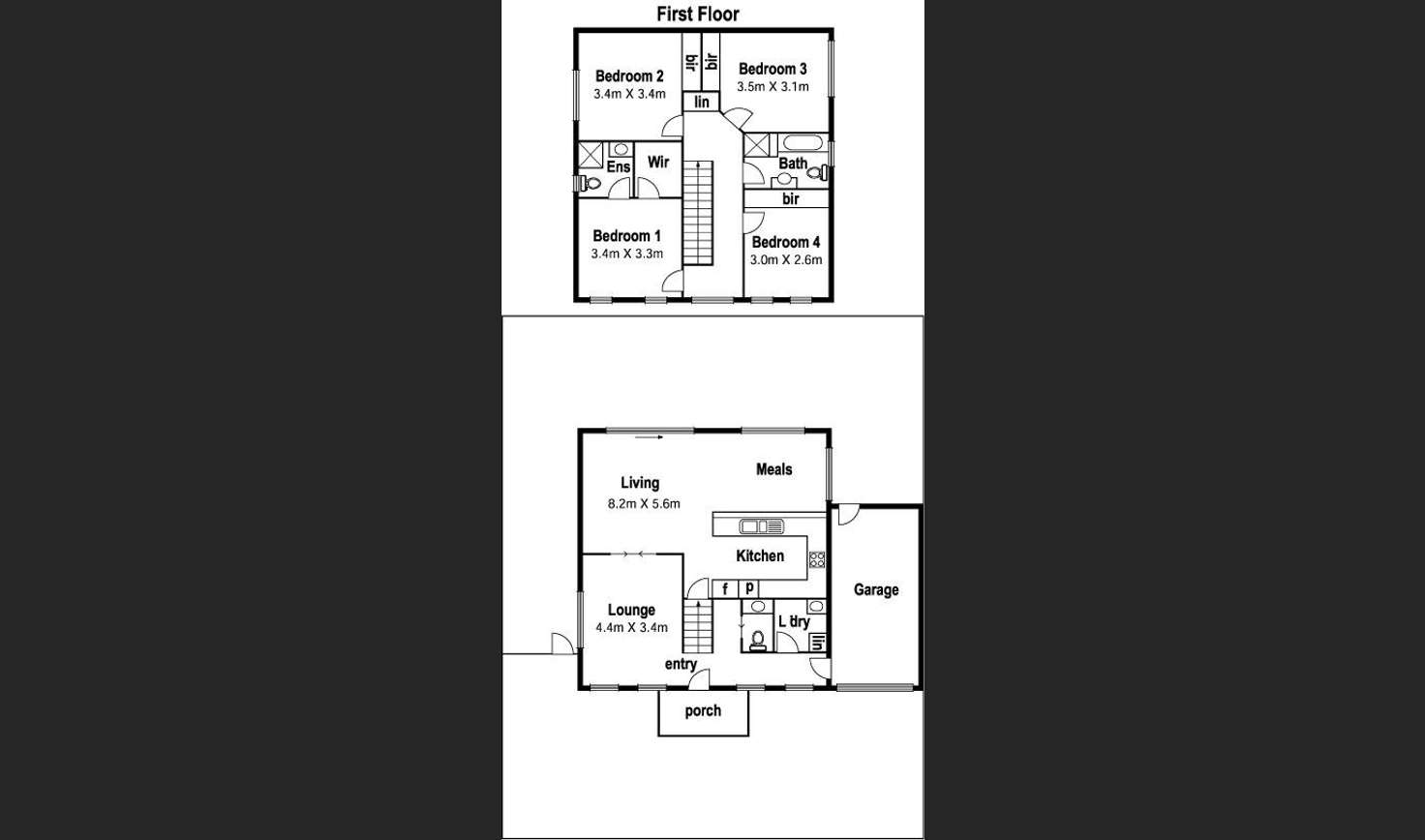 Floorplan of Homely house listing, 21 Wye Street, Lalor VIC 3075
