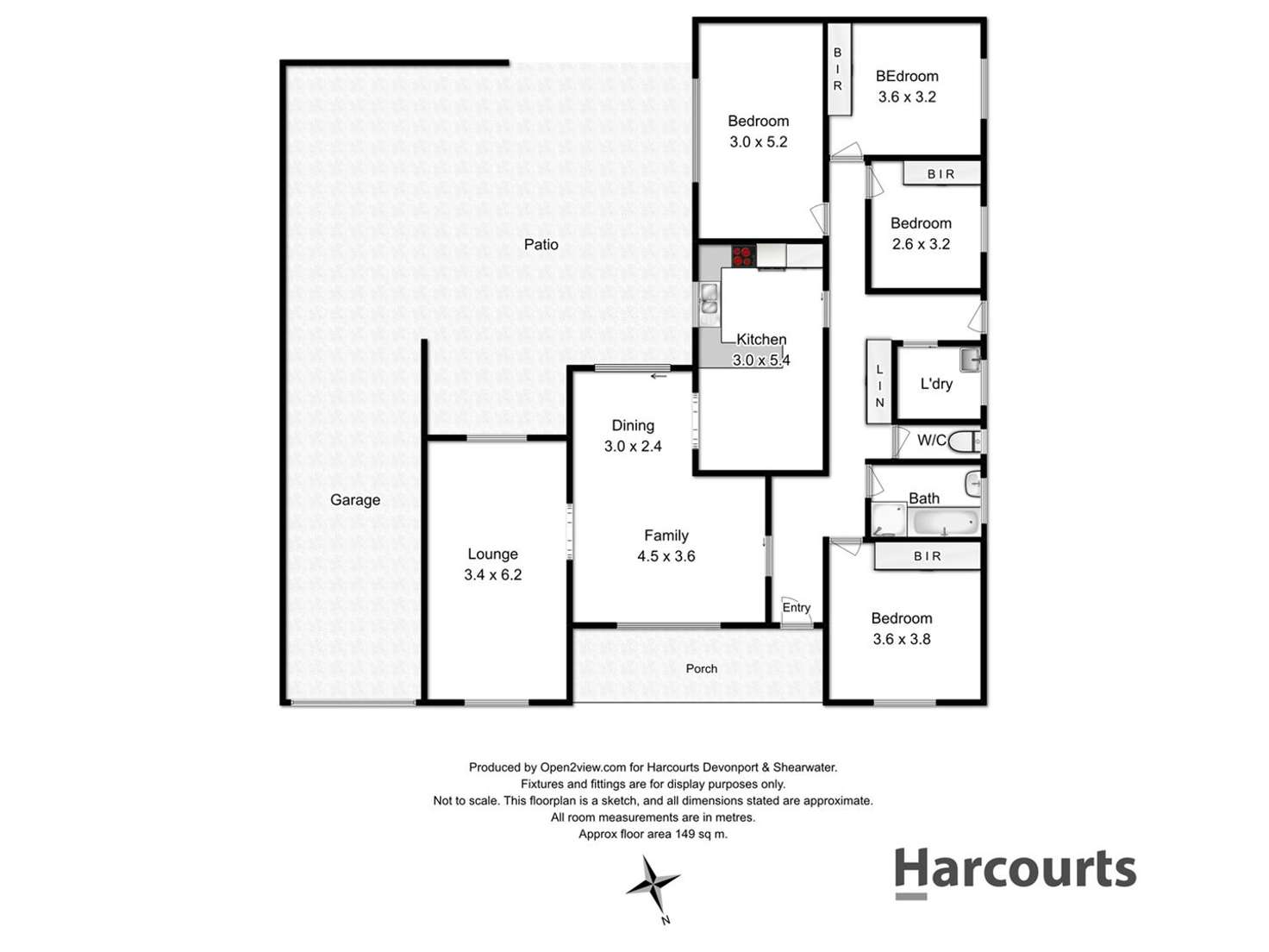 Floorplan of Homely house listing, 39 Valley Road, Devonport TAS 7310