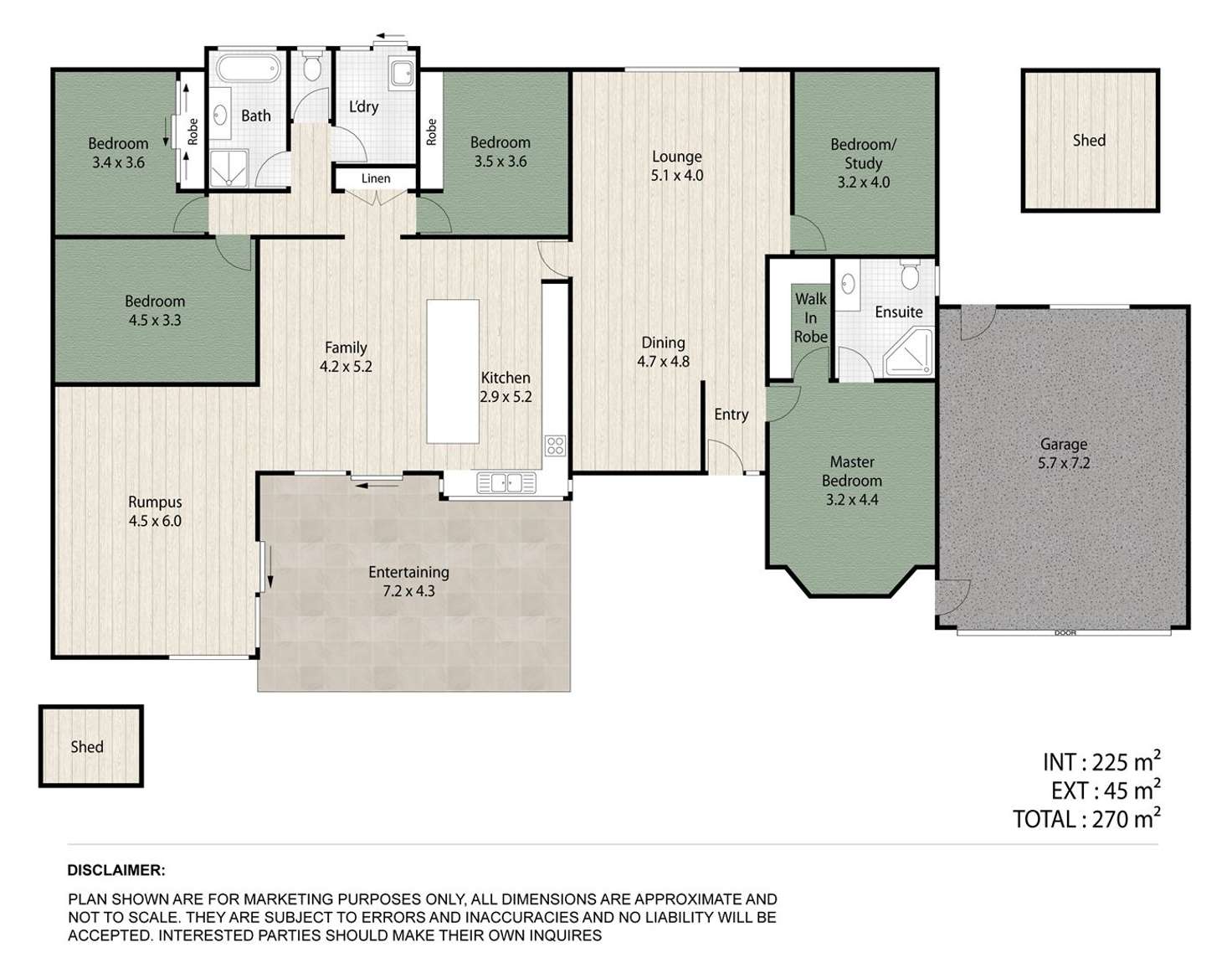 Floorplan of Homely house listing, 7 Strathmere Place, Upper Kedron QLD 4055