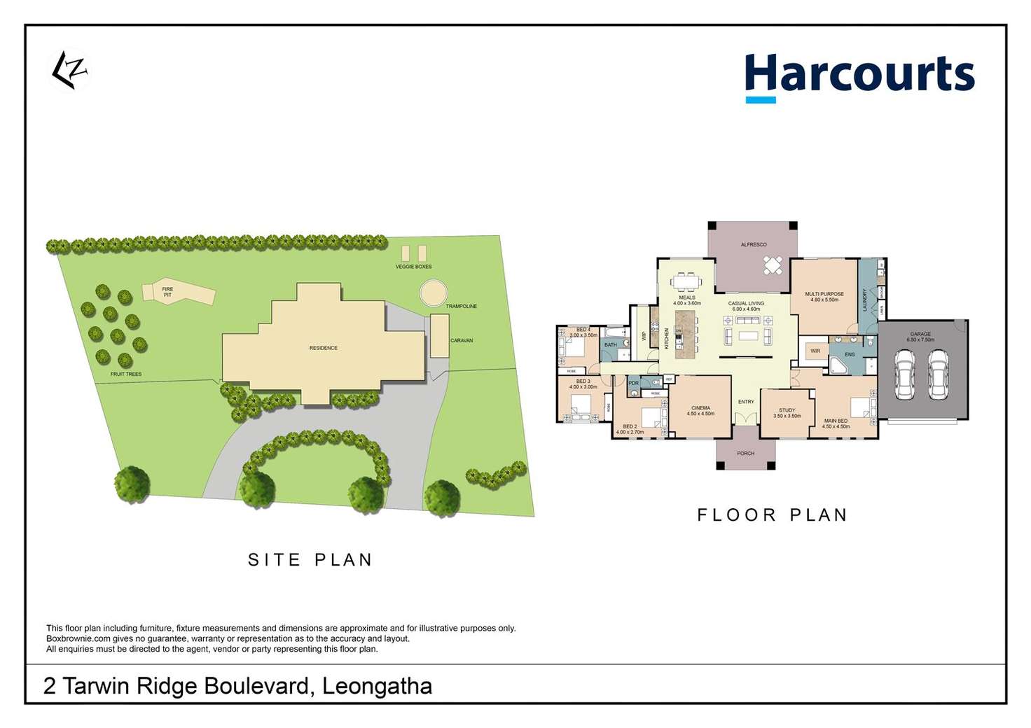 Floorplan of Homely house listing, 2 Tarwin Ridge Boulevard, Leongatha VIC 3953