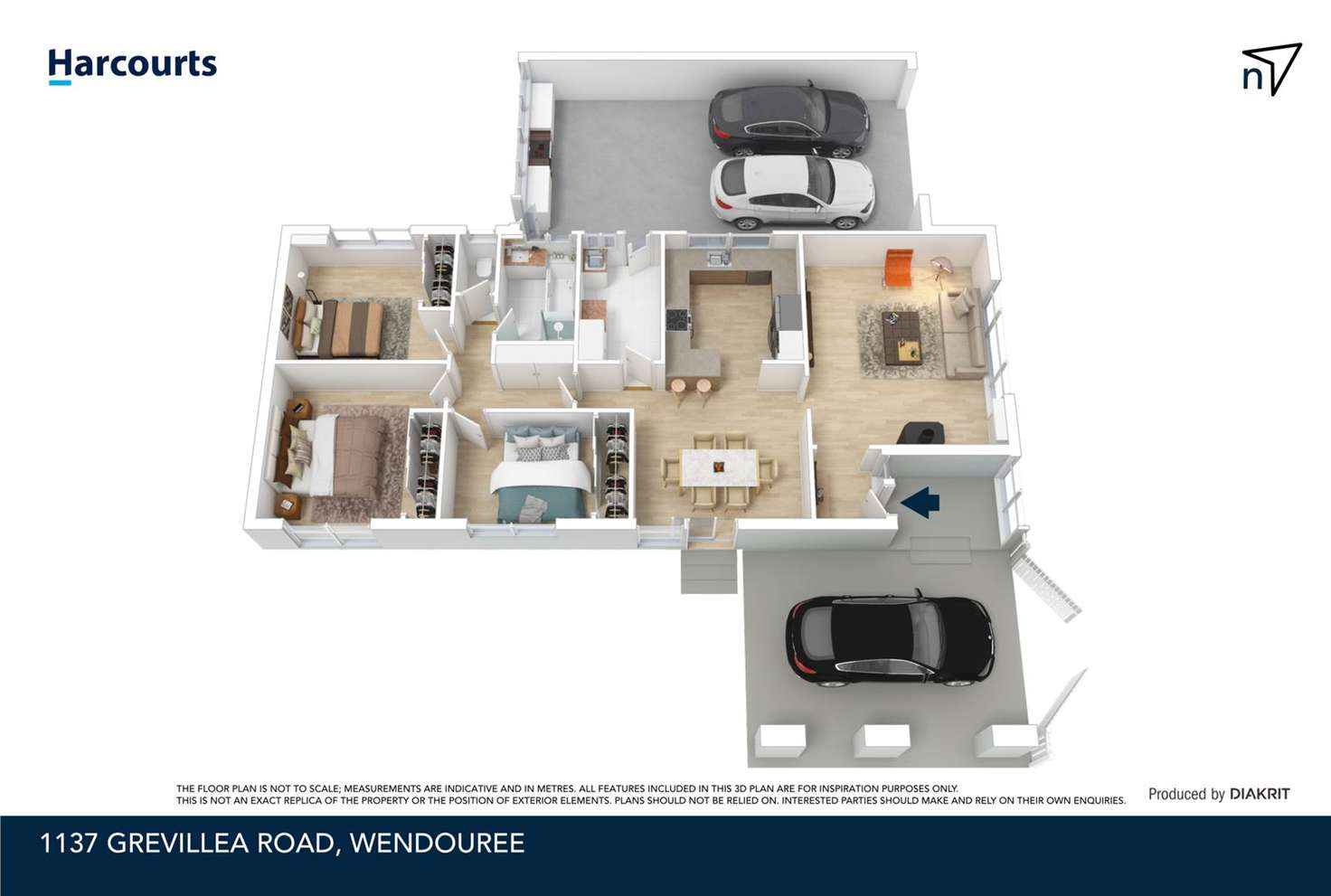 Floorplan of Homely house listing, 1137 Grevillea Road, Wendouree VIC 3355