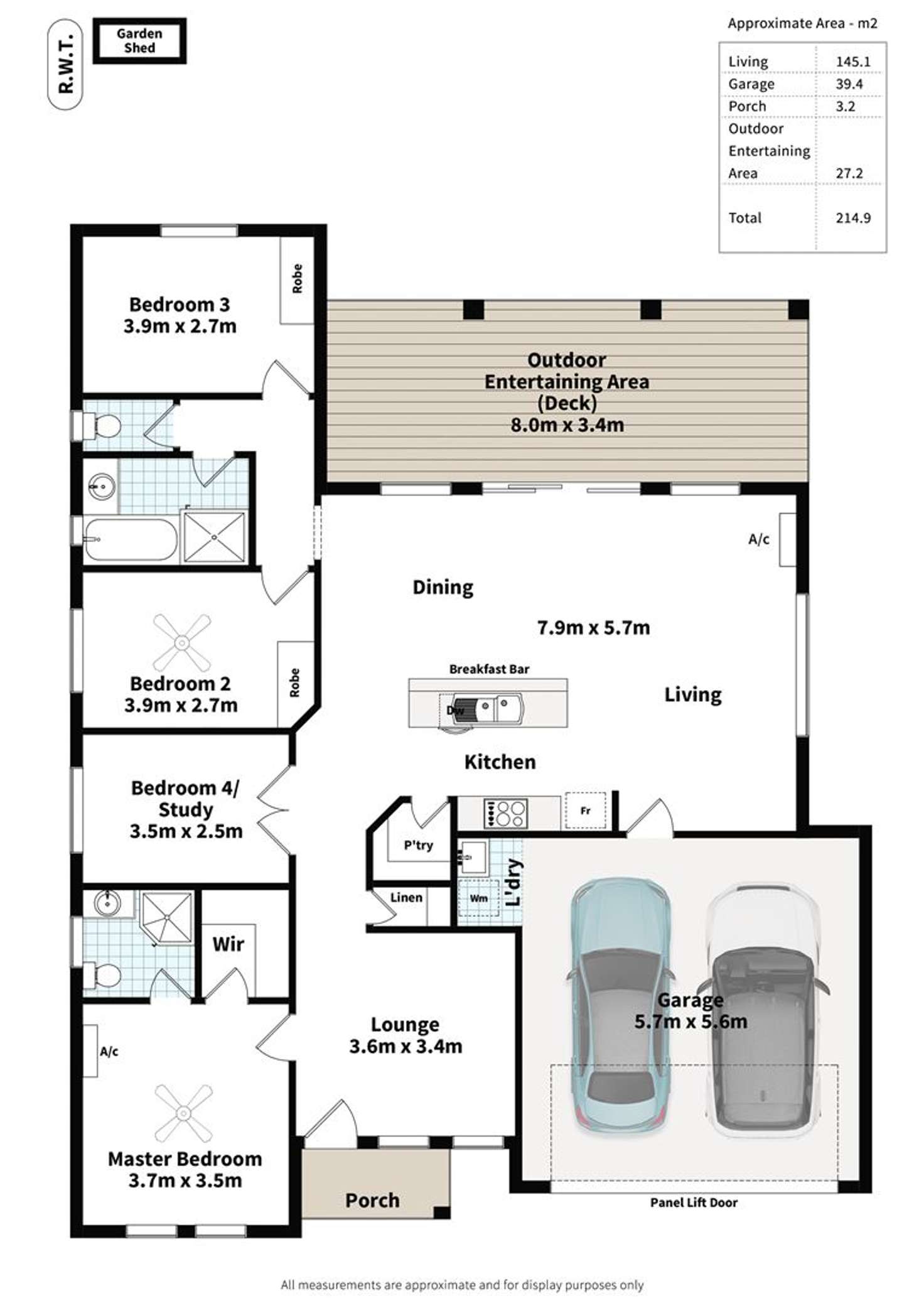 Floorplan of Homely house listing, 4 Compass Drive, Seaford SA 5169
