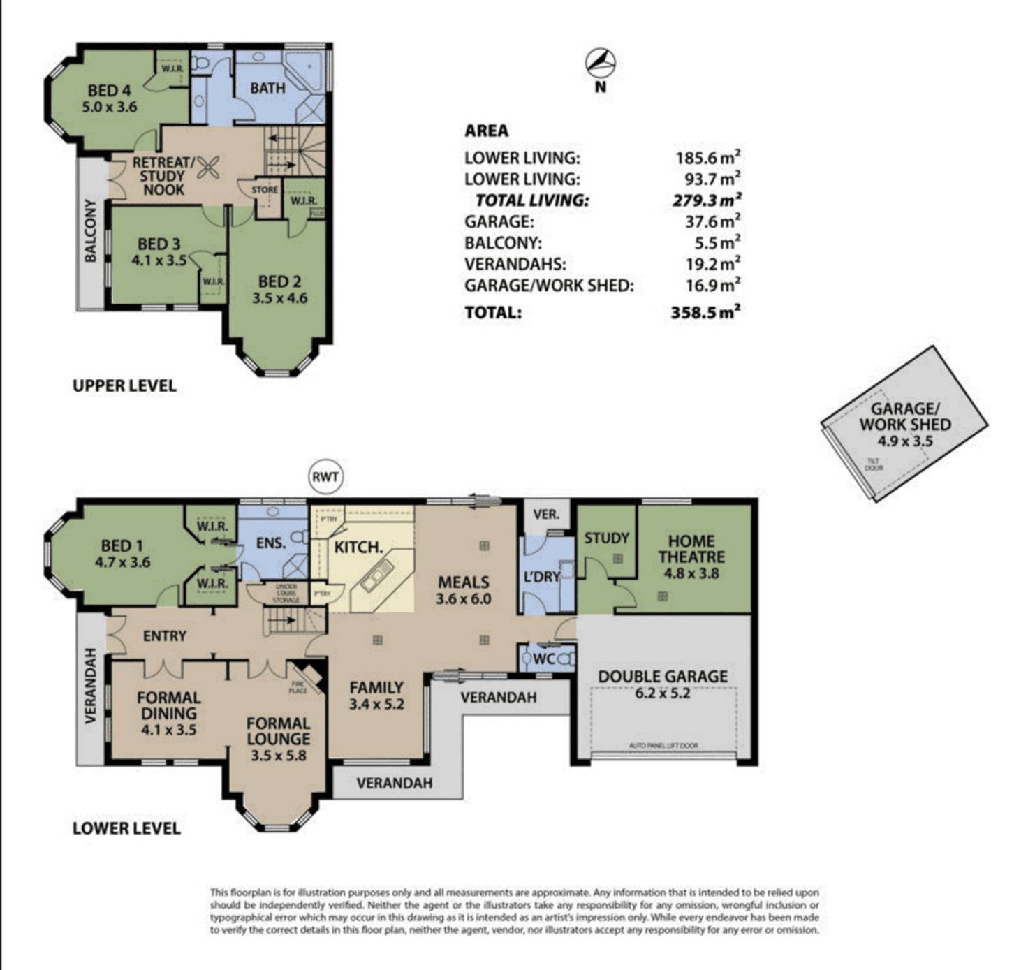 Floorplan of Homely house listing, 32 Hillside Road, Aldgate SA 5154