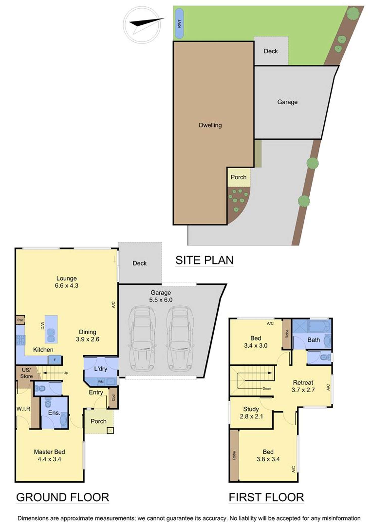 Floorplan of Homely townhouse listing, 2/264 Morack Rd, Vermont South VIC 3133