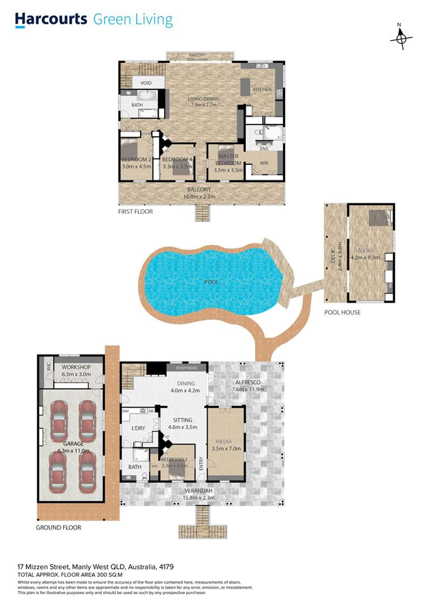 Floorplan of Homely house listing, 17 Mizzen Street, Manly West QLD 4179