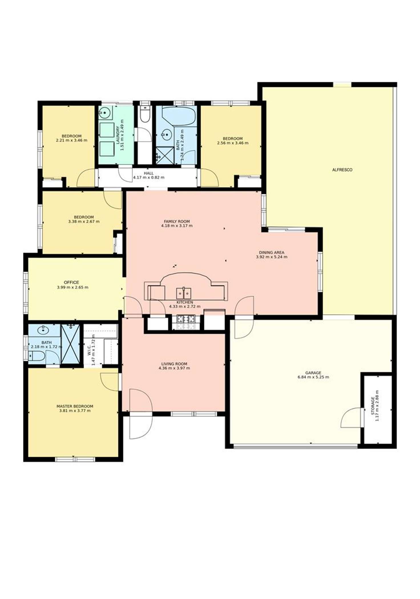 Floorplan of Homely house listing, 69 Ridgewood Boulevard, Ridgewood WA 6030