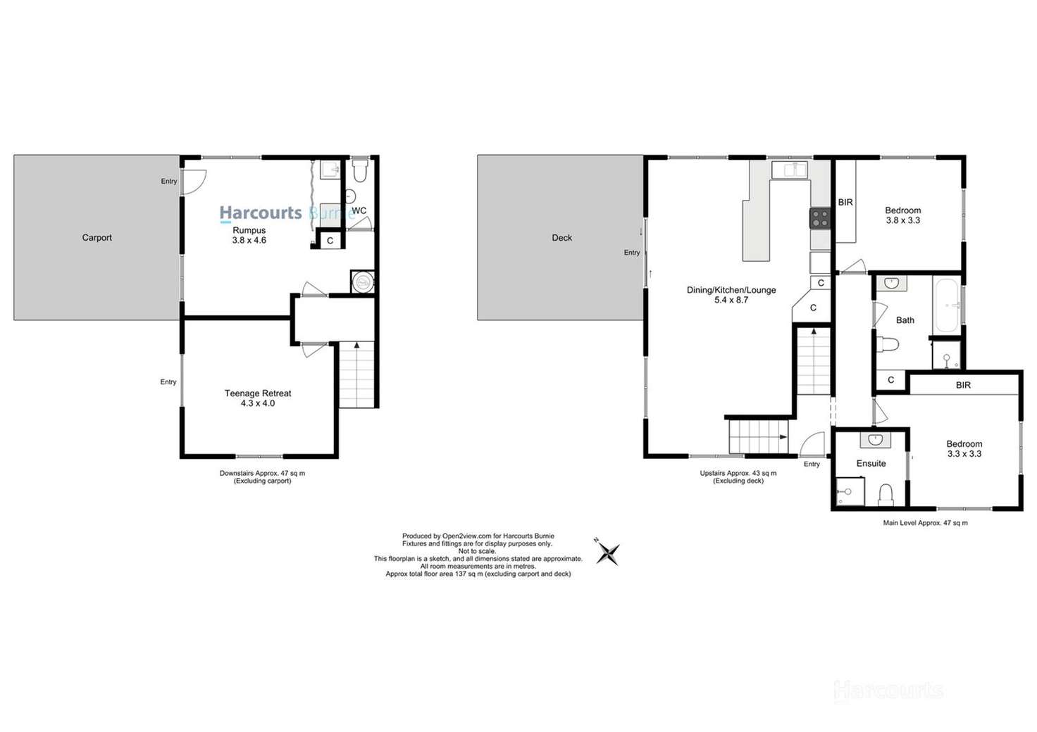 Floorplan of Homely house listing, 77B Jackson Street, Wynyard TAS 7325