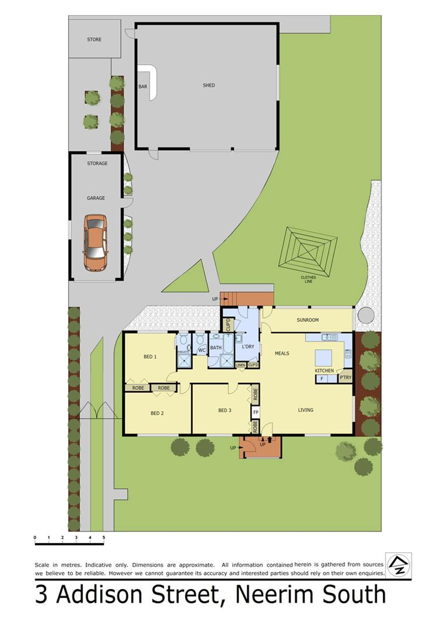 Floorplan of Homely house listing, 3 Addison Street, Neerim South VIC 3831