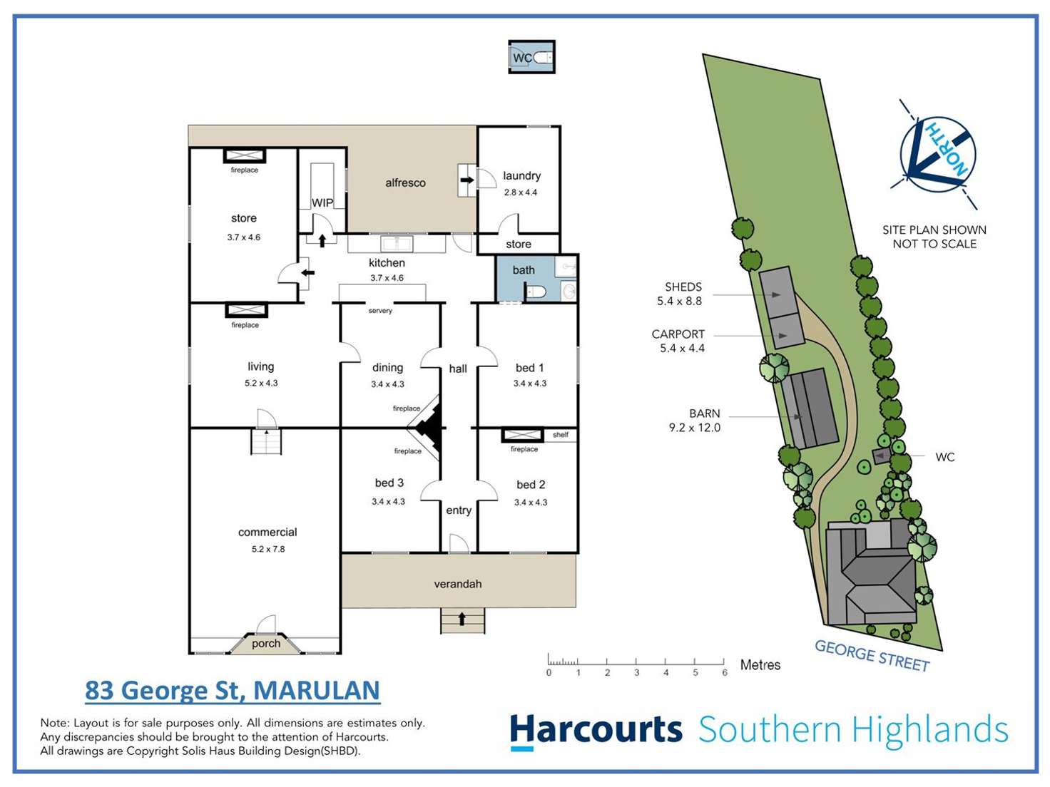 Floorplan of Homely house listing, 83 George Street, Marulan NSW 2579