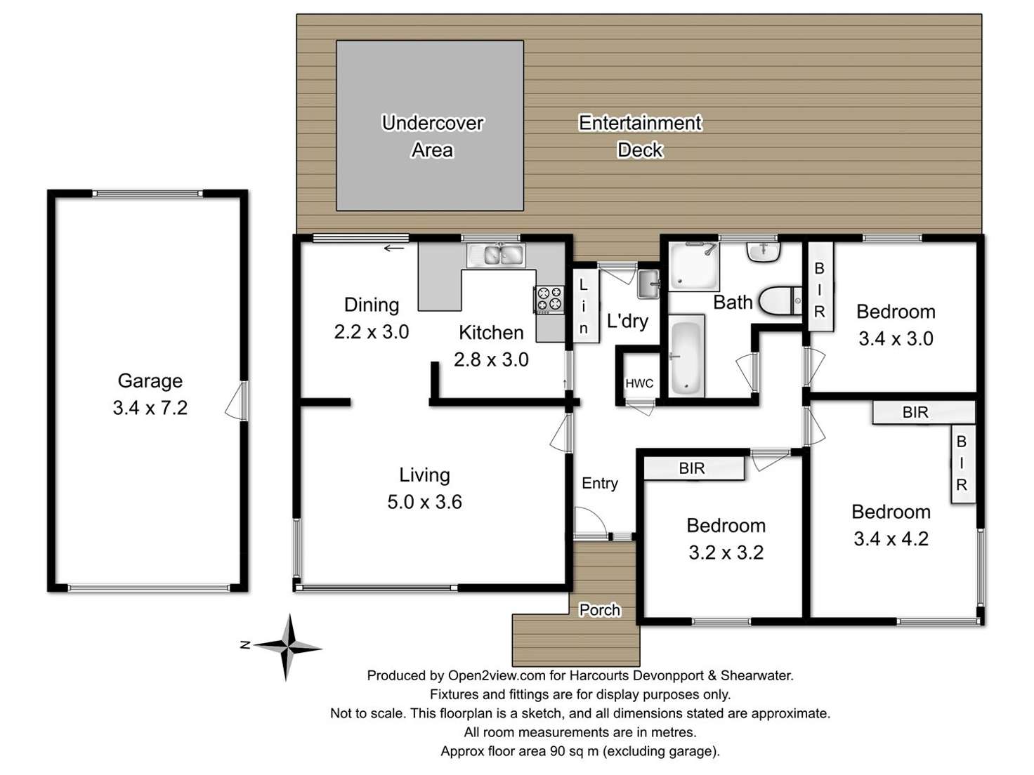 Floorplan of Homely house listing, 86 Nixon Street, Devonport TAS 7310