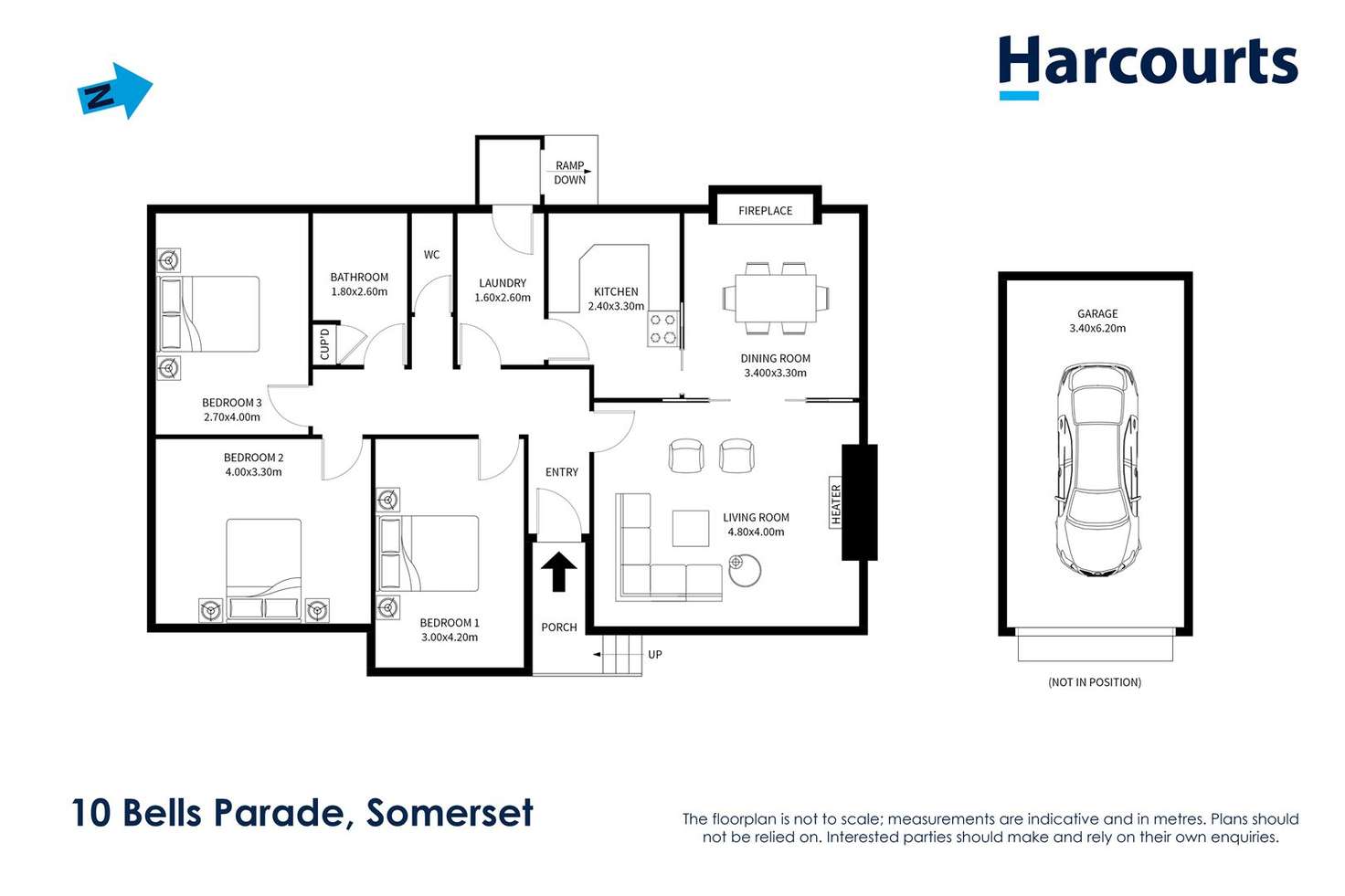 Floorplan of Homely house listing, 10 Bells Parade, Somerset TAS 7322