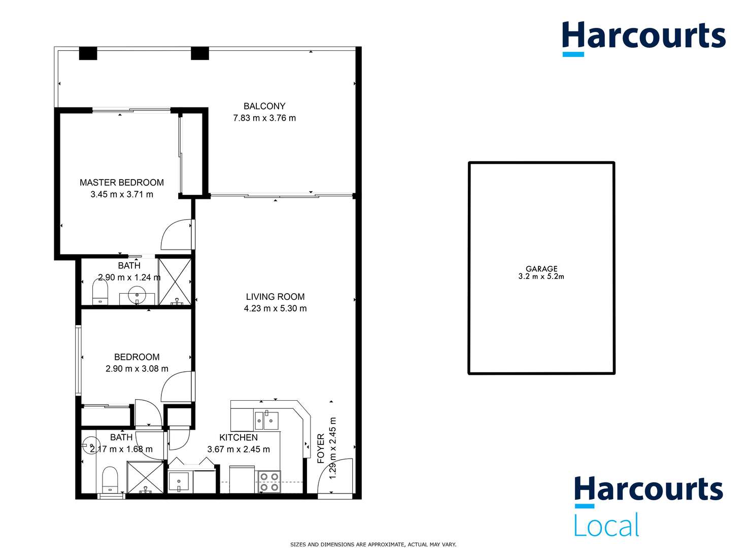 Floorplan of Homely unit listing, 6/26 Norman Street, Ascot QLD 4007
