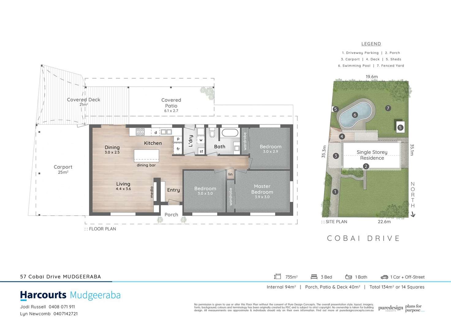 Floorplan of Homely house listing, 57 Cobai Drive, Mudgeeraba QLD 4213