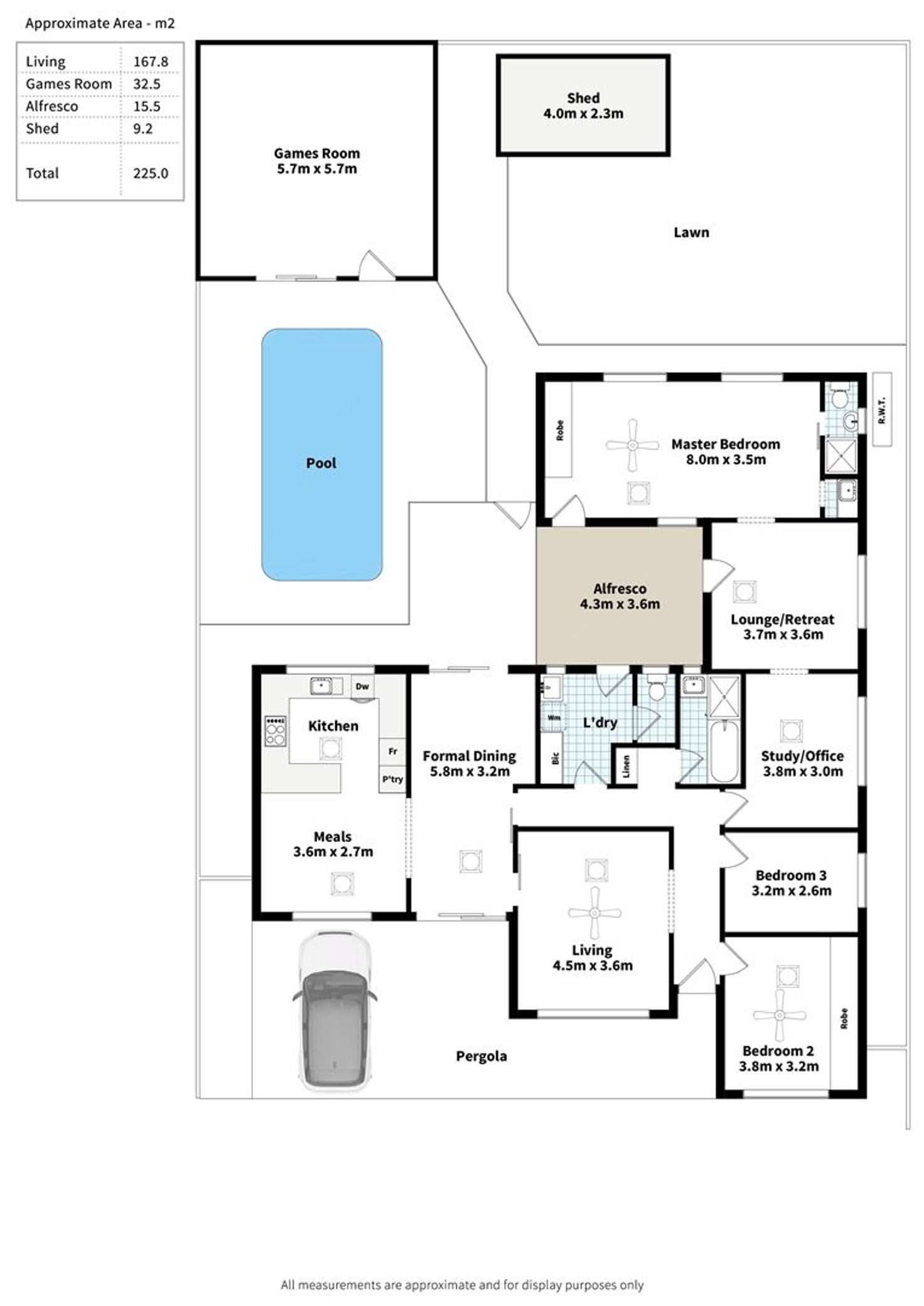 Floorplan of Homely house listing, 22 Glenda Avenue, Morphett Vale SA 5162