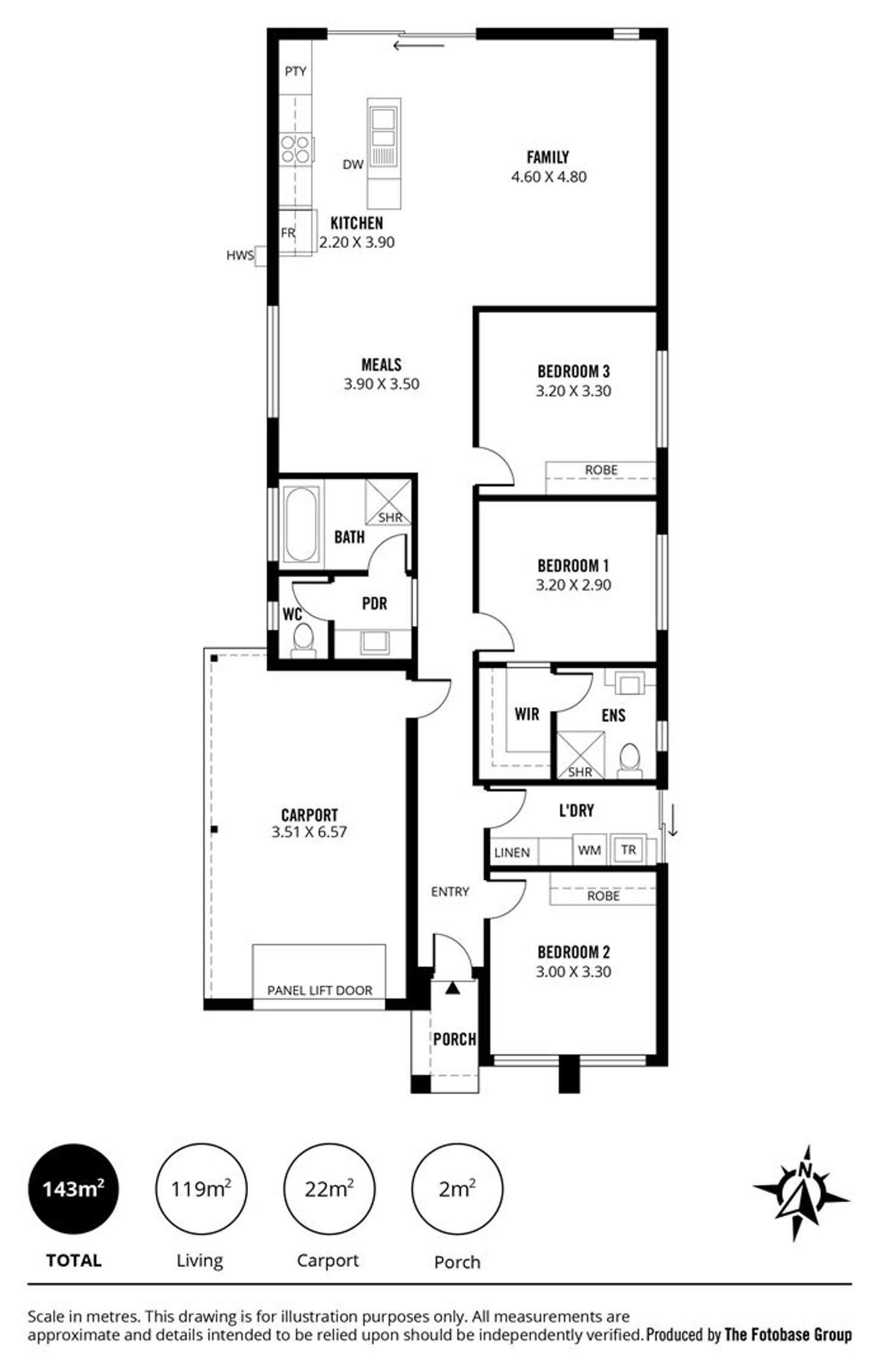 Floorplan of Homely house listing, 15 Vincent Street, South Plympton SA 5038