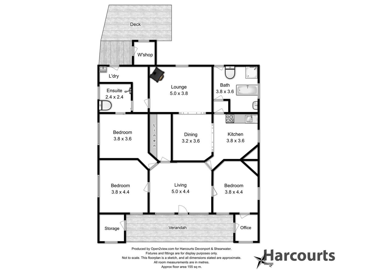 Floorplan of Homely house listing, 84 Main Street, Sheffield TAS 7306
