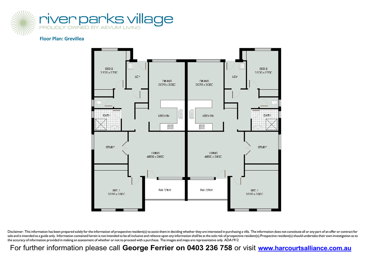 Floorplan of Homely retirement listing, Villa 20/1 Wendouree Road, Wilson WA 6107