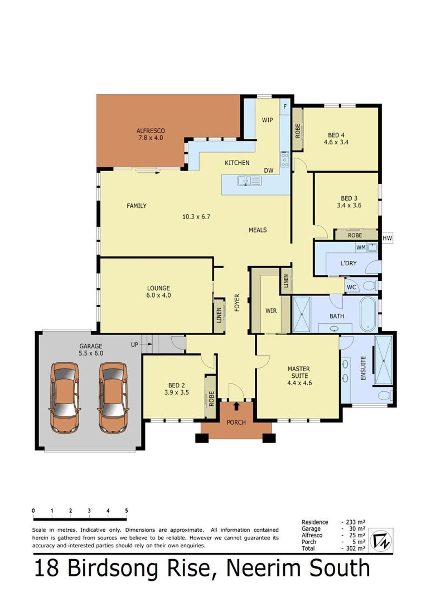 Floorplan of Homely house listing, 18 Birdsong Rise, Neerim South VIC 3831