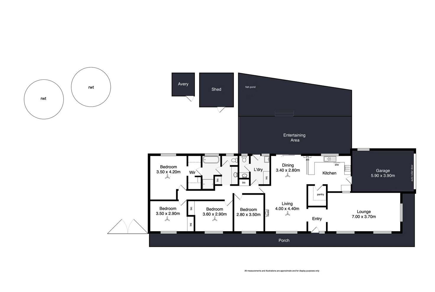 Floorplan of Homely house listing, 2 Manly Grove, Hayborough SA 5211