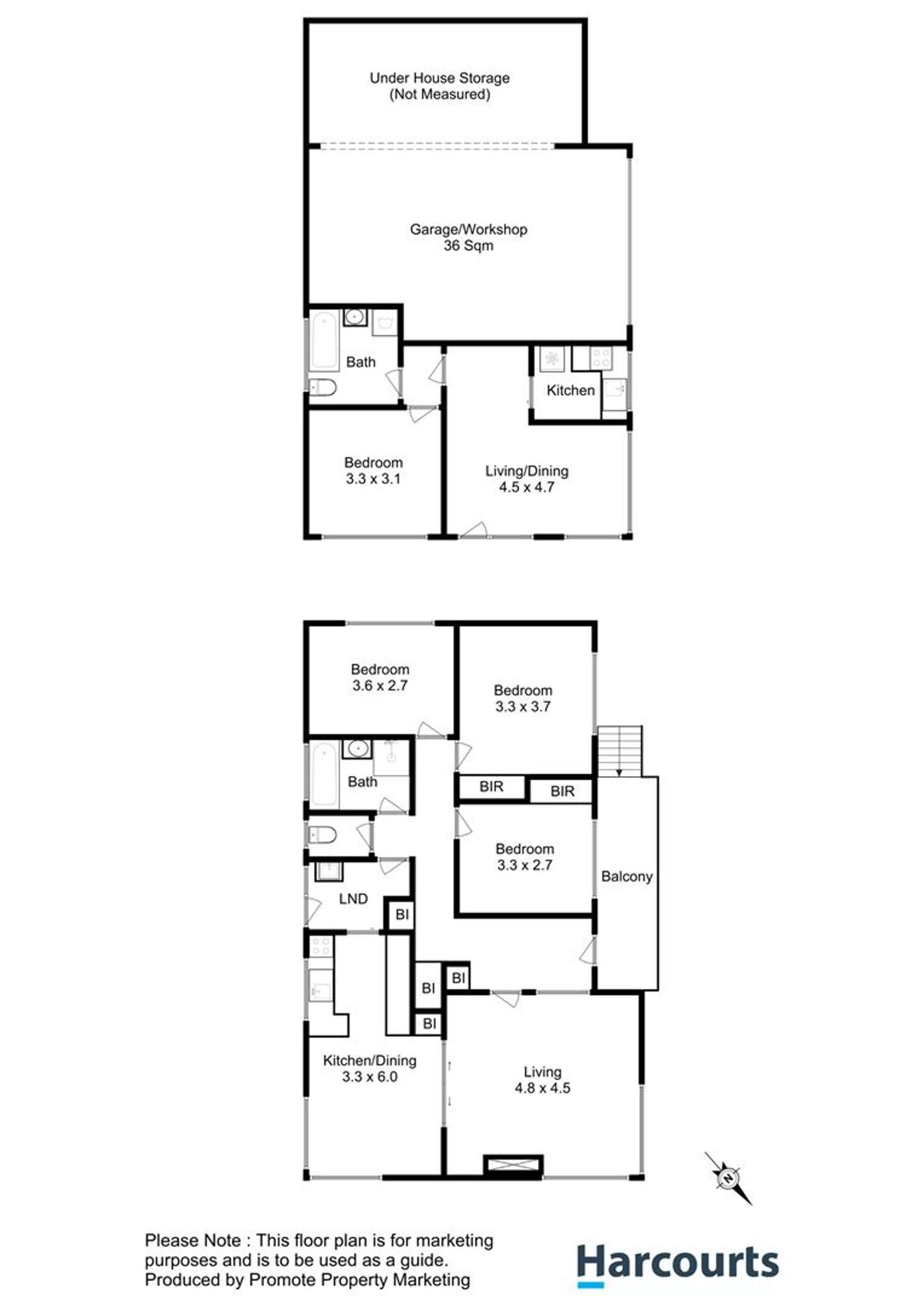 Floorplan of Homely house listing, 29 Waterworks Road, Dynnyrne TAS 7005