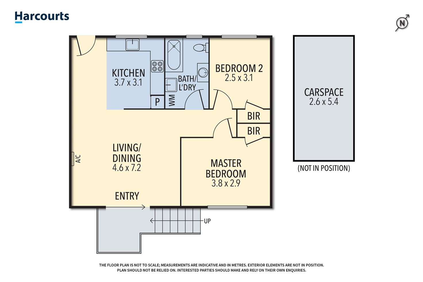 Floorplan of Homely unit listing, 2/28 Garden Grove, South Launceston TAS 7249